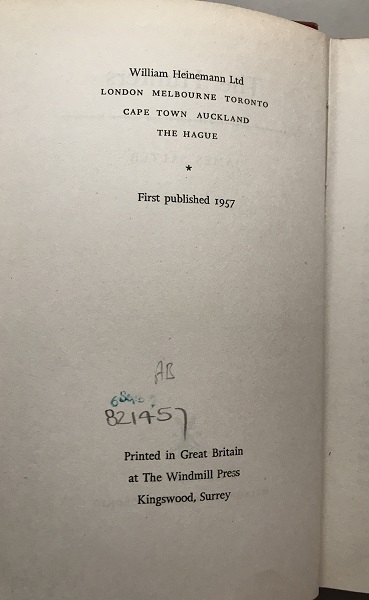 The Hunters by James Salter 1957