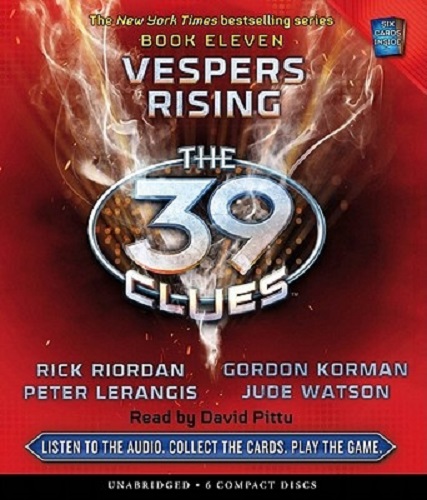 The 39 Clues Book 11 Vespers Rising 6 CDs