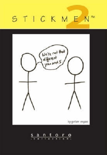 Stickmen 2, 3 and Stickmen Book of Rugby By Peter Vegas