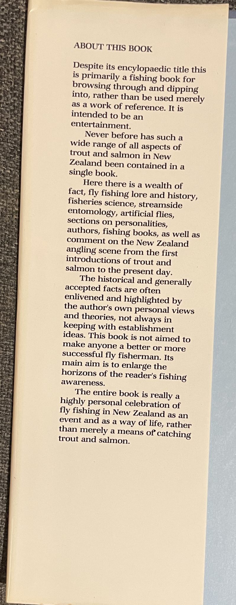 The New Zealand Encyclopaedia of Fly Fishing by Bryn Hammond