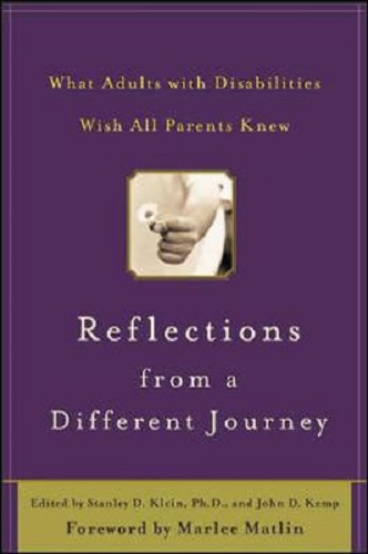 Reflections from a Different Journey What Adults with Disabilities Wish Parent