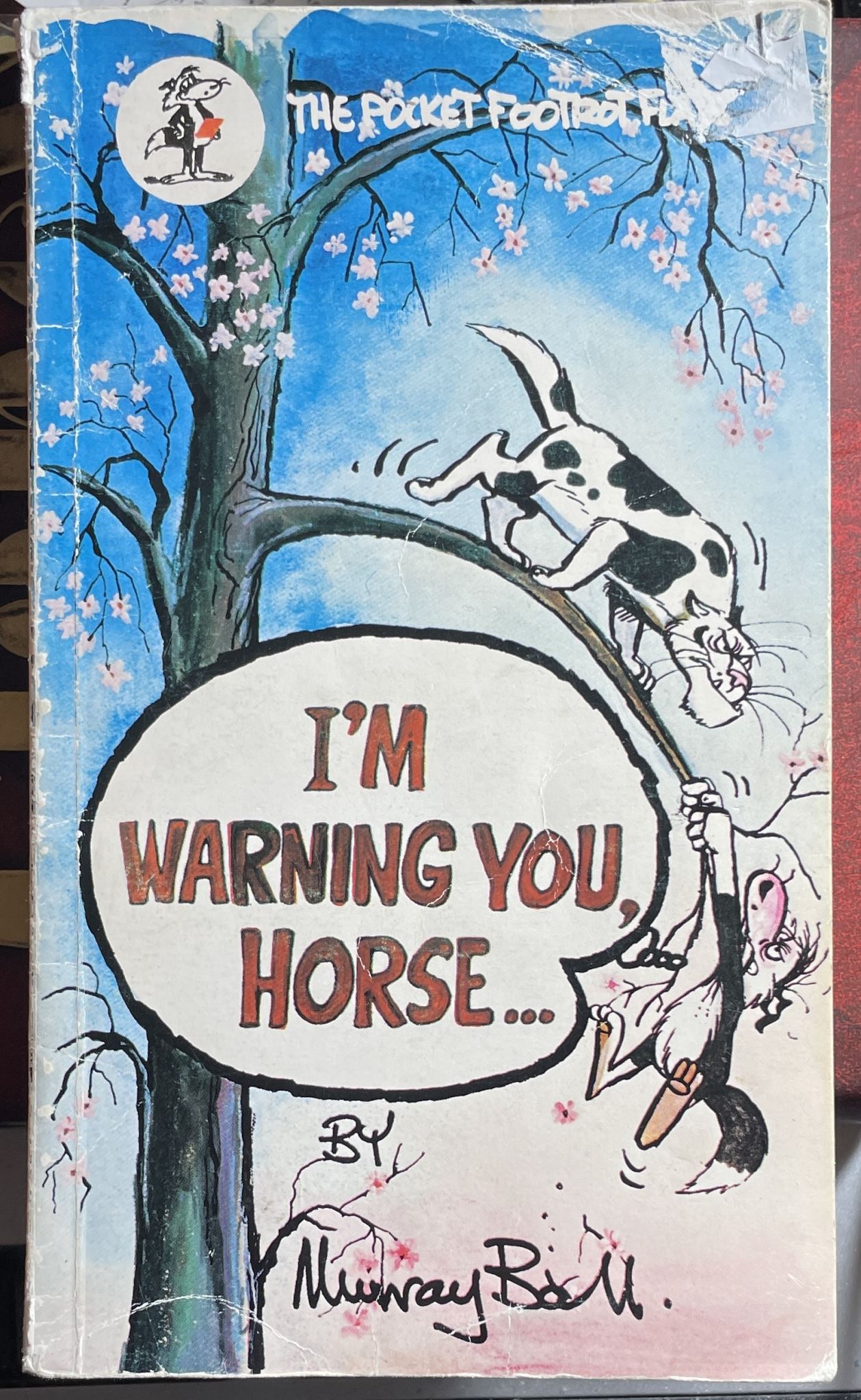 The Pocket Footrot Flats I'm Warning You Horse by Murray Ball