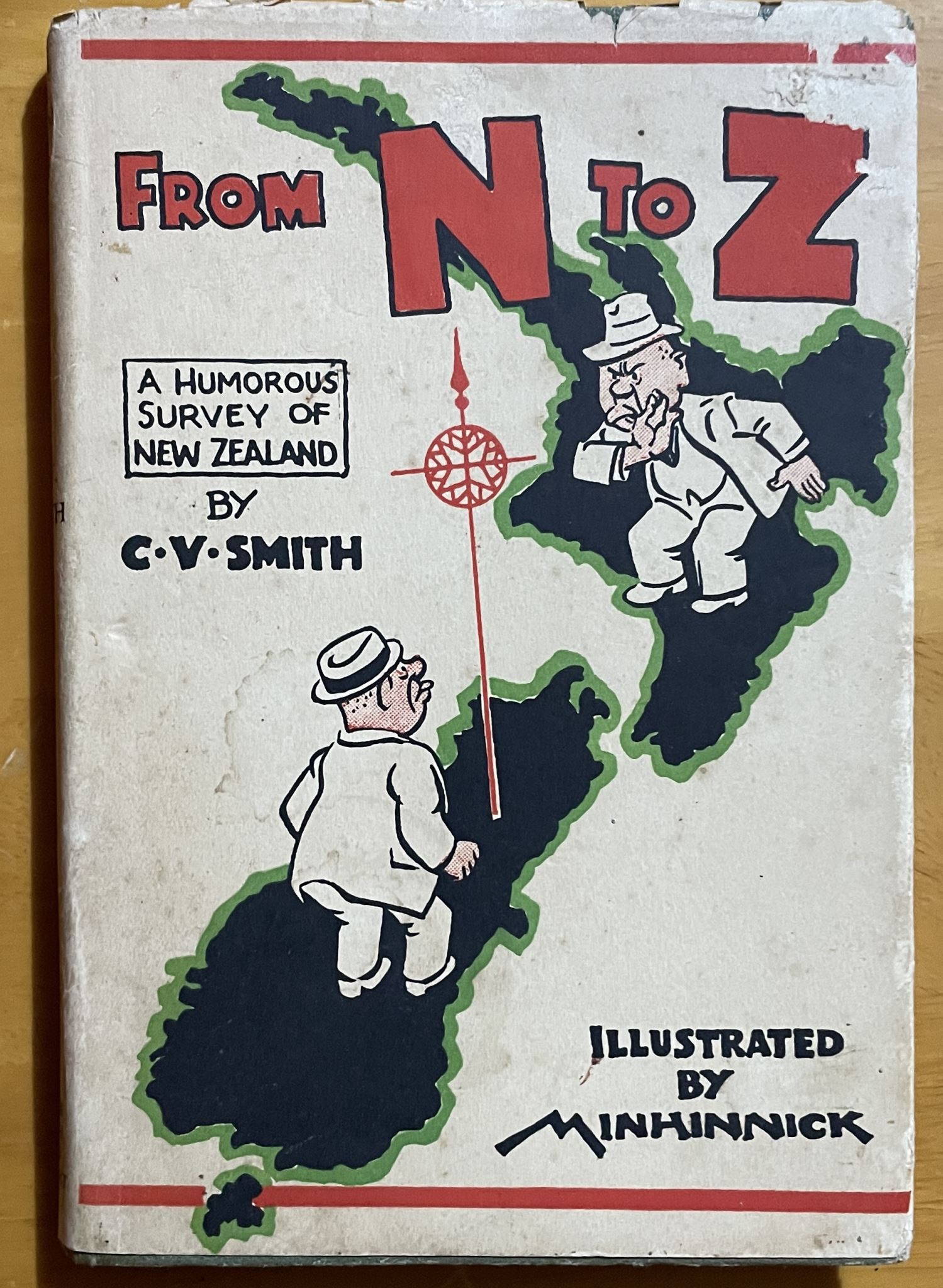From N to Z A Humorous Survey of New Zealand by C V Smith