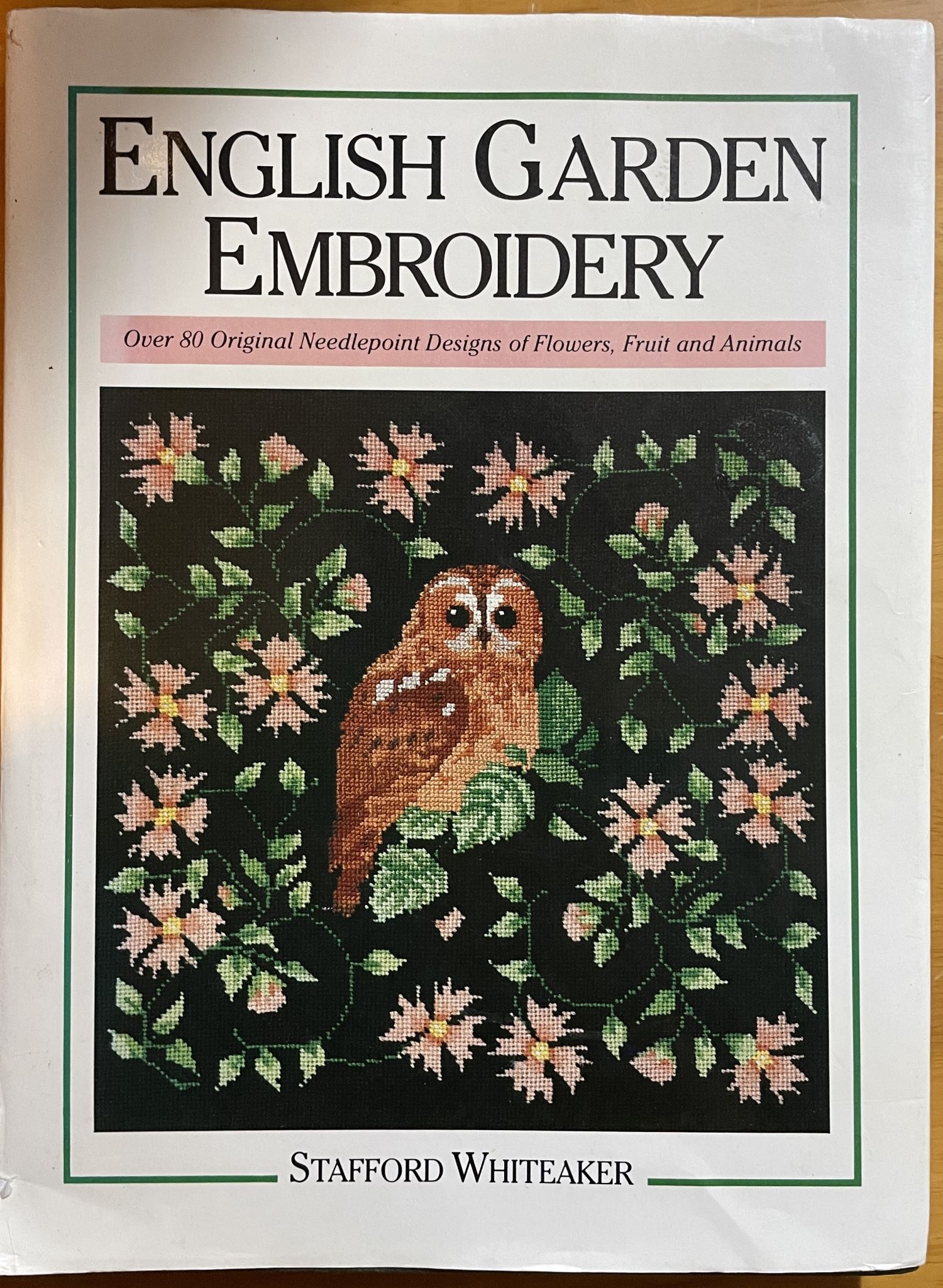 English Garden Embroidery by Stafford Whiteaker