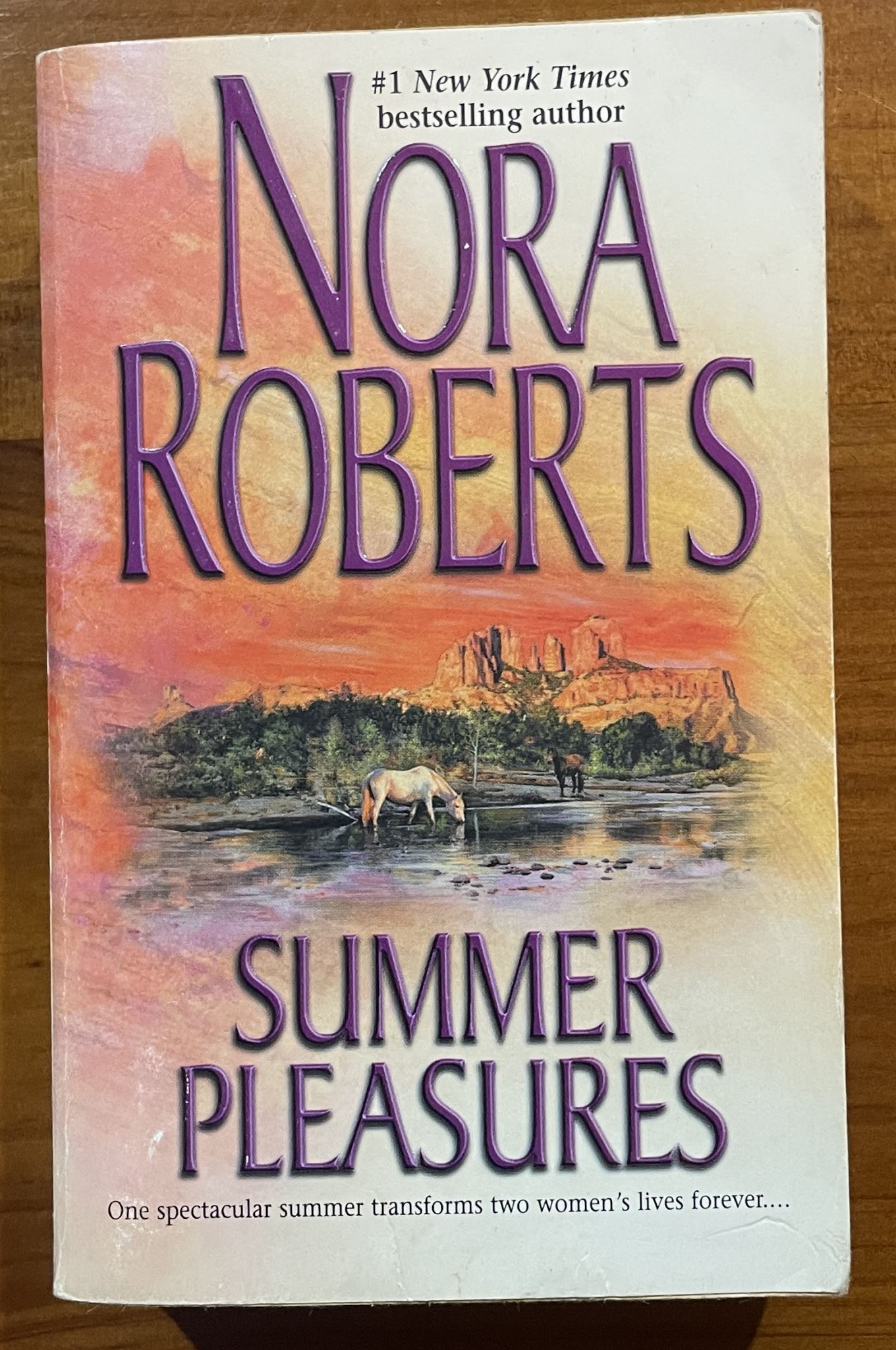 Nora Roberts Summer Pleasures 2 in 1 Second Nature and One Summer