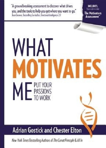 What Motivates Me Put Your Passions to Work By Adrian Gostick, Chester Elton
