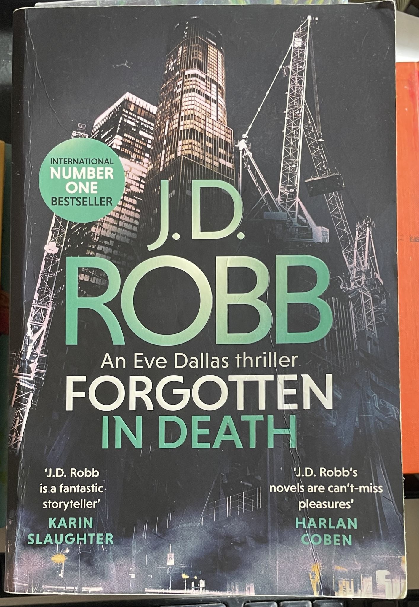 Forgotten In Death by J.D Robb (Nora Roberts)