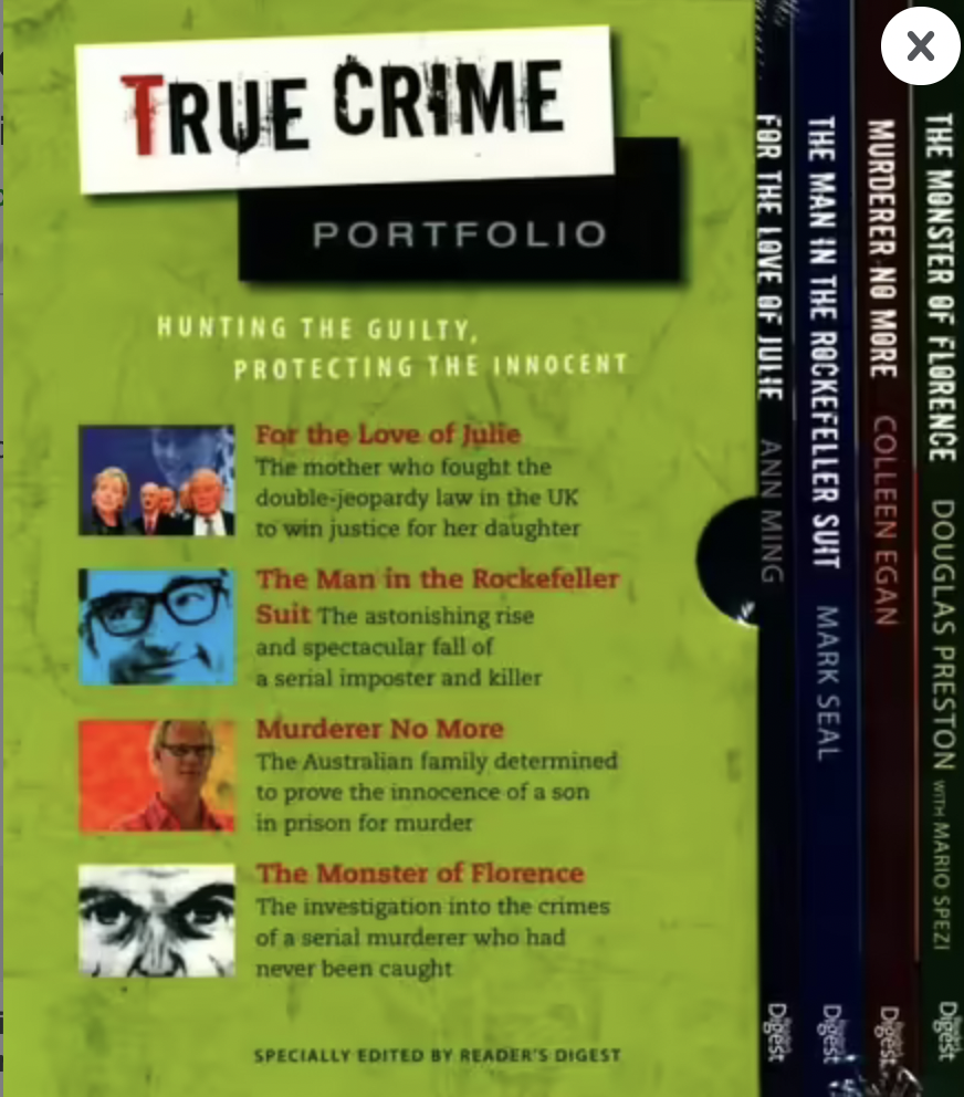 True Crime Portfolio 4 in slipcase