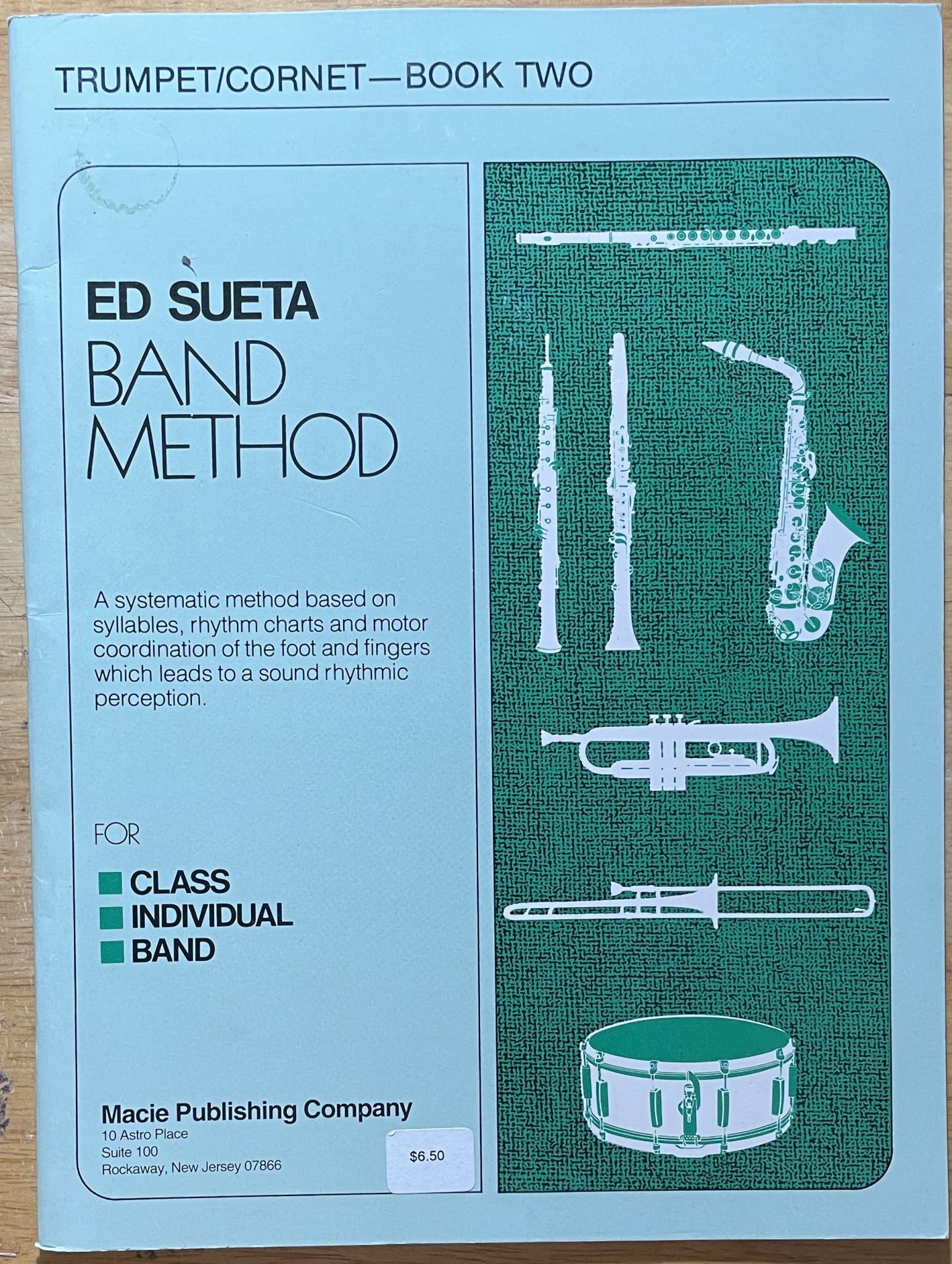 Ed Sueta Band Method Trumpet/Cornet Book 2