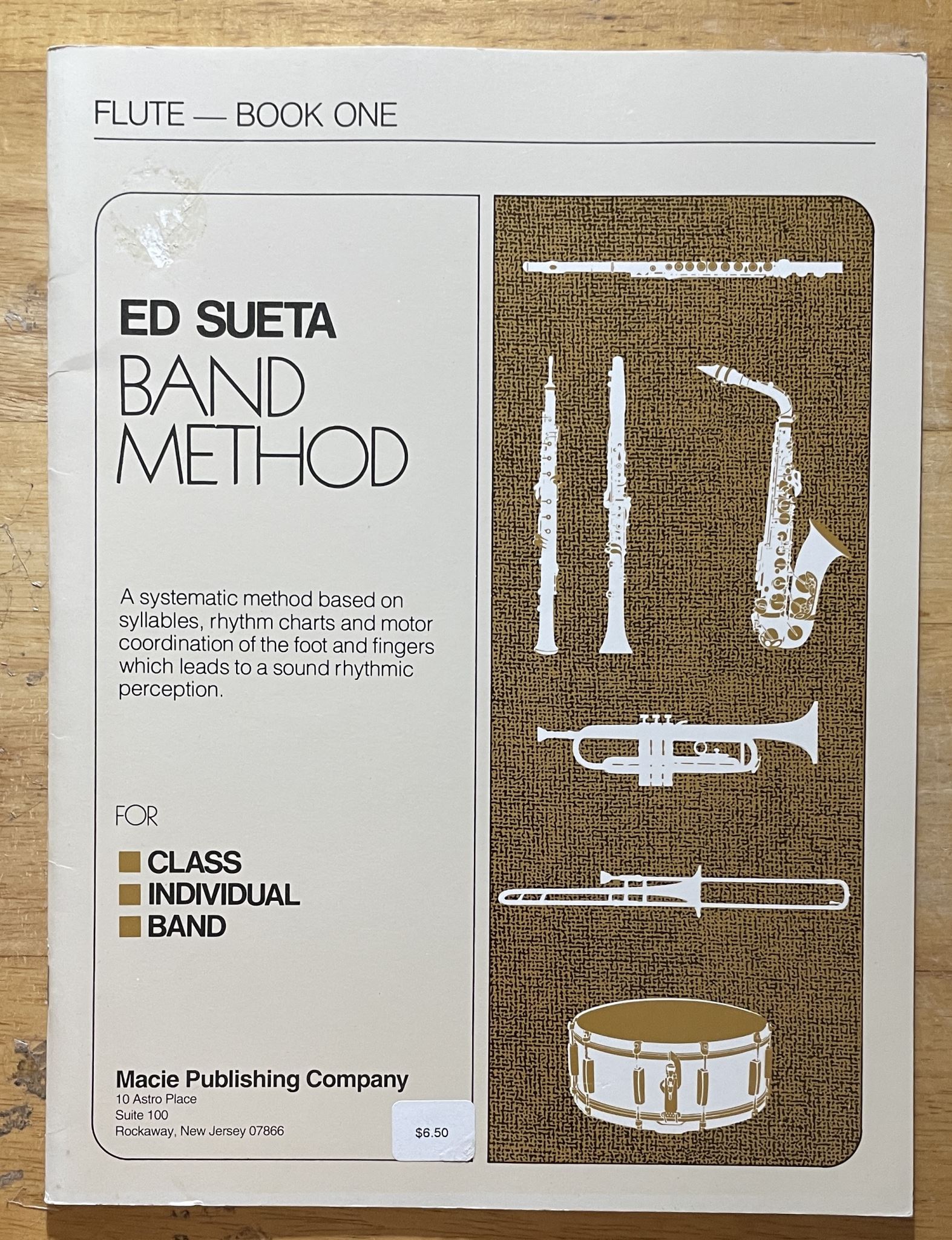 Ed Sueta Band Method Flute Book 1