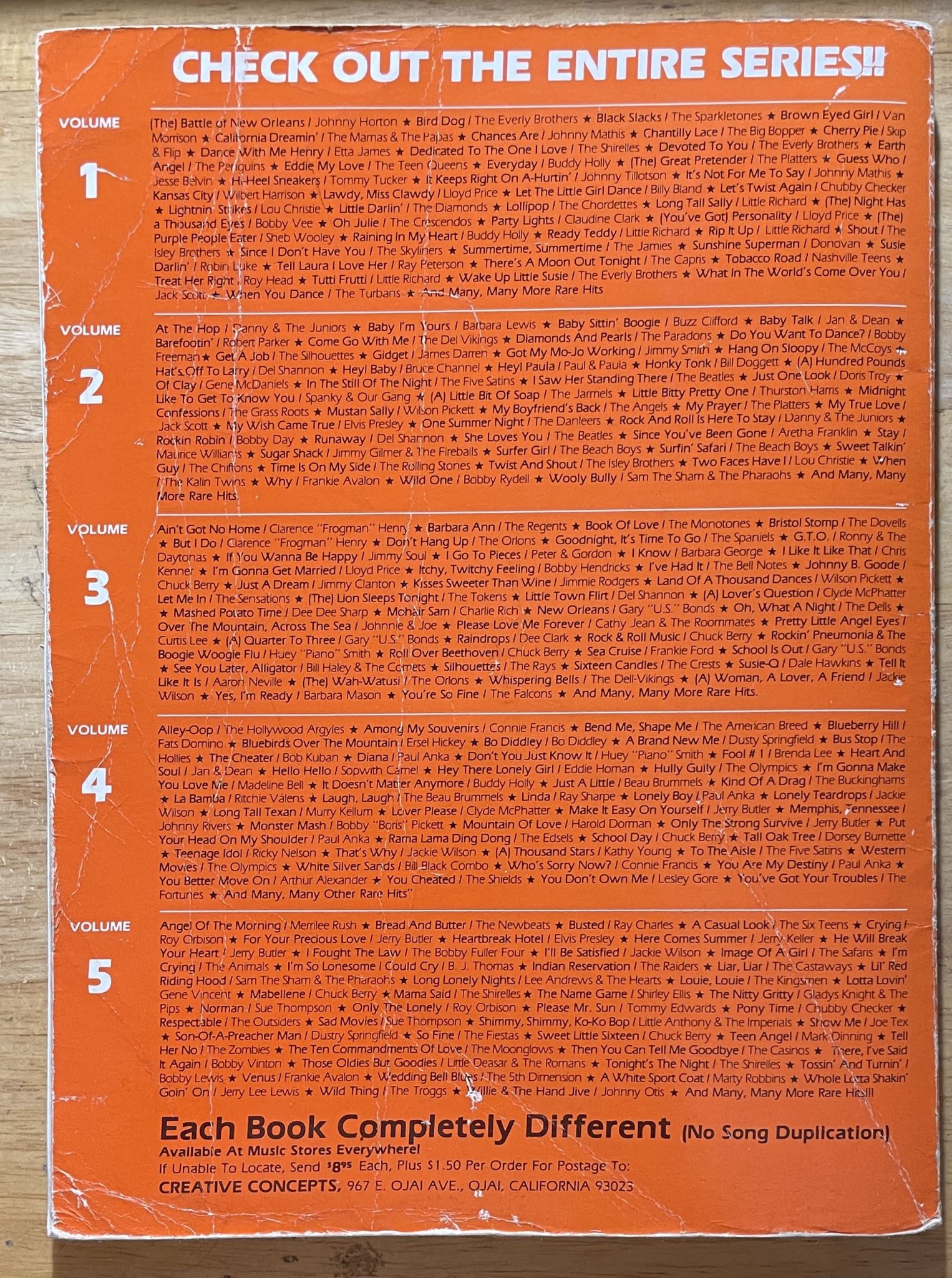 American Rock & Roll Vol 4 The Big Hits of the Late 50's and Early 60's