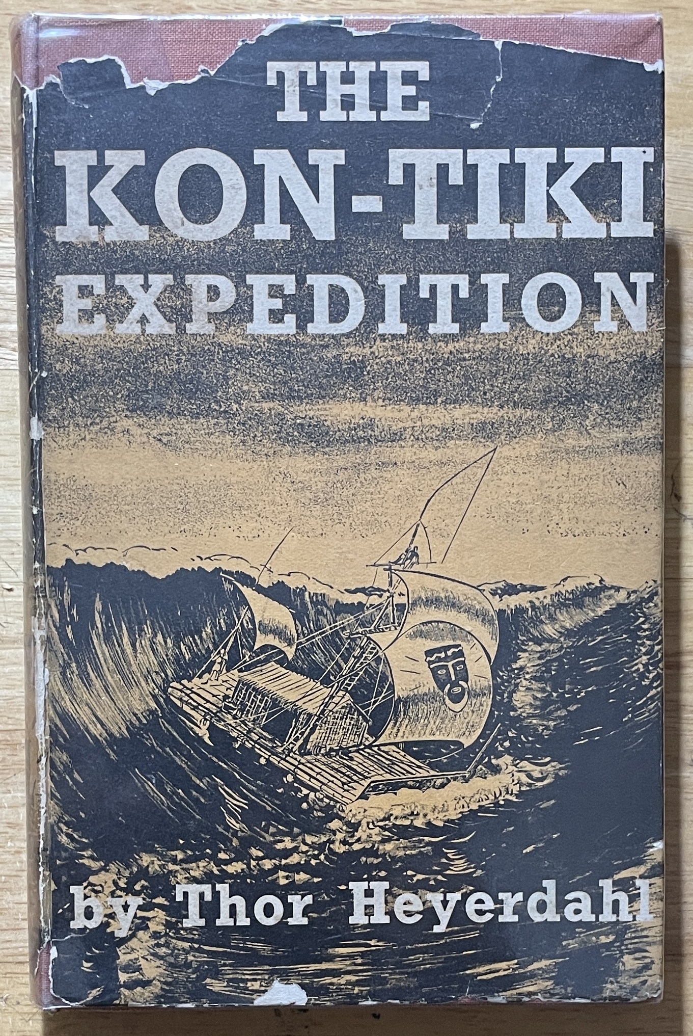 The Kon-Tiki Man By Raft Across the South Seas by Thor Heyerdahl