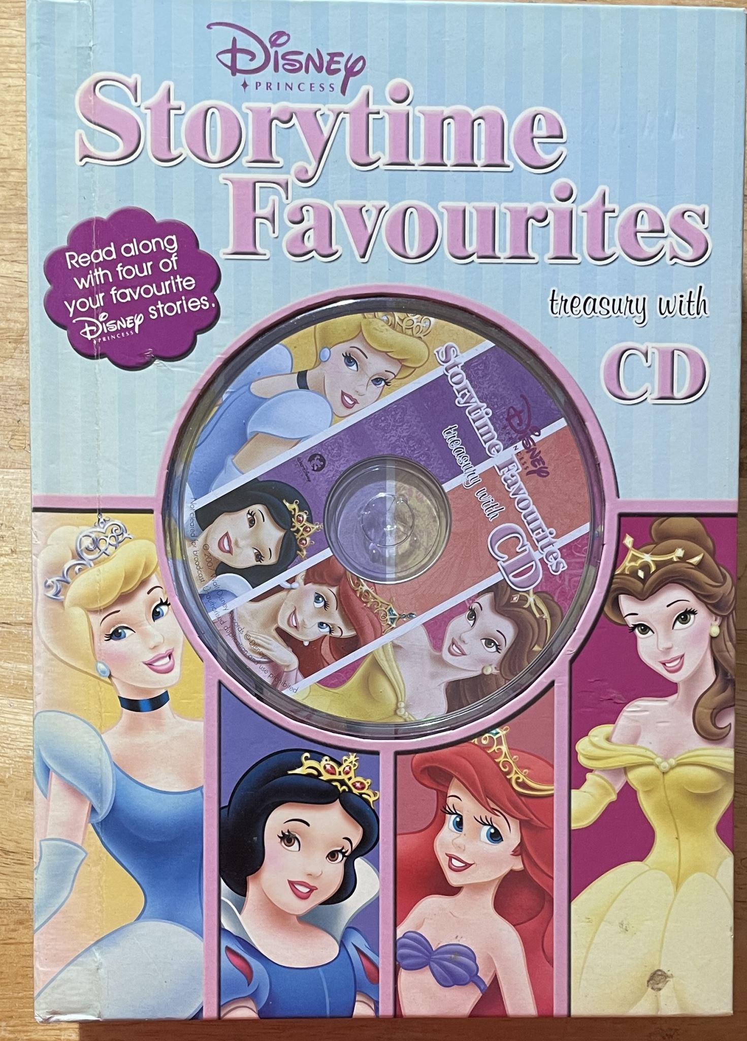 Disney Princess Treasury with CD