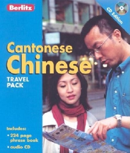Berlitz Cantonese Chinese Travel Pack Book and CD