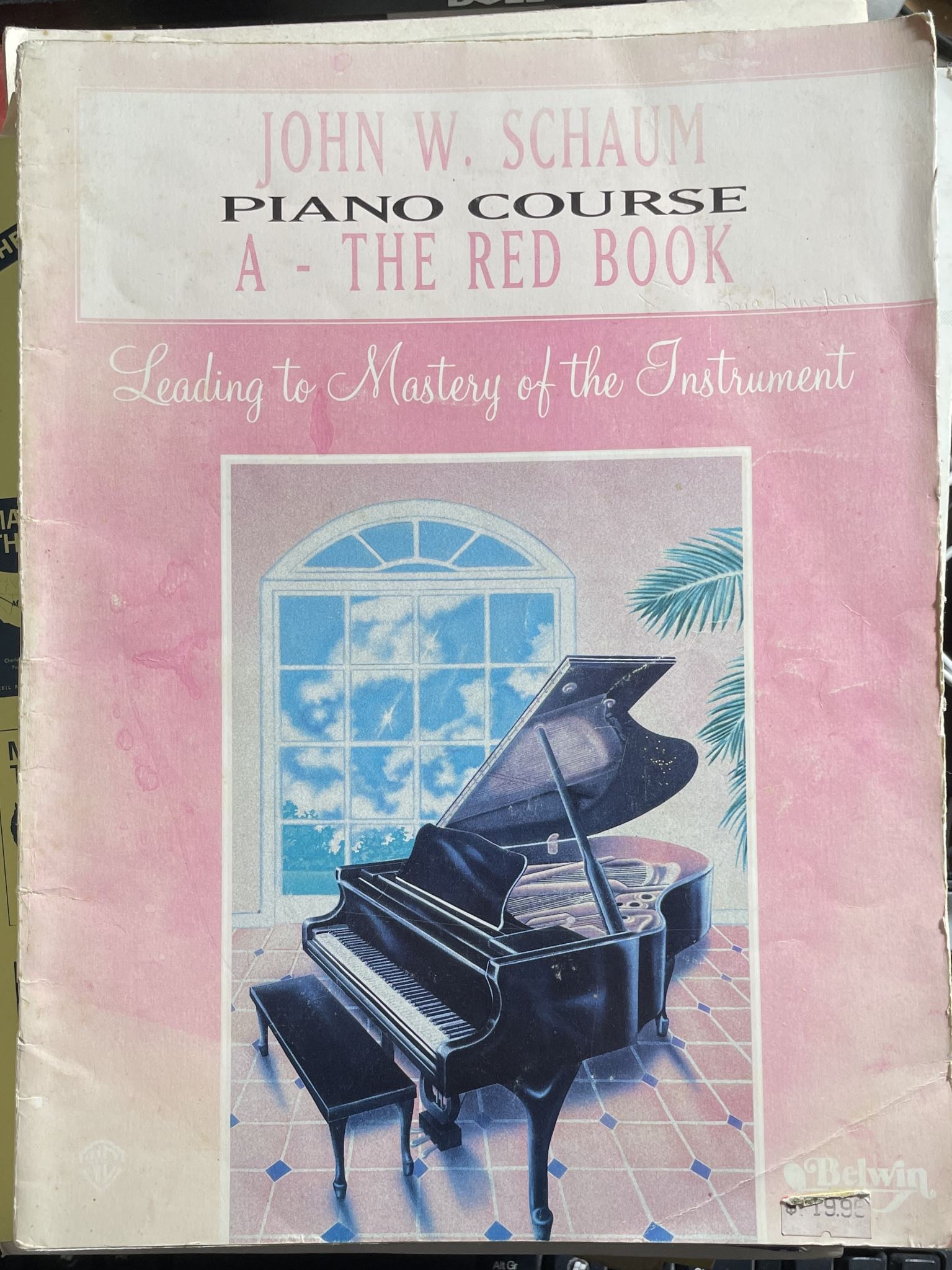 John W Schaum Piano Course A The Red Book