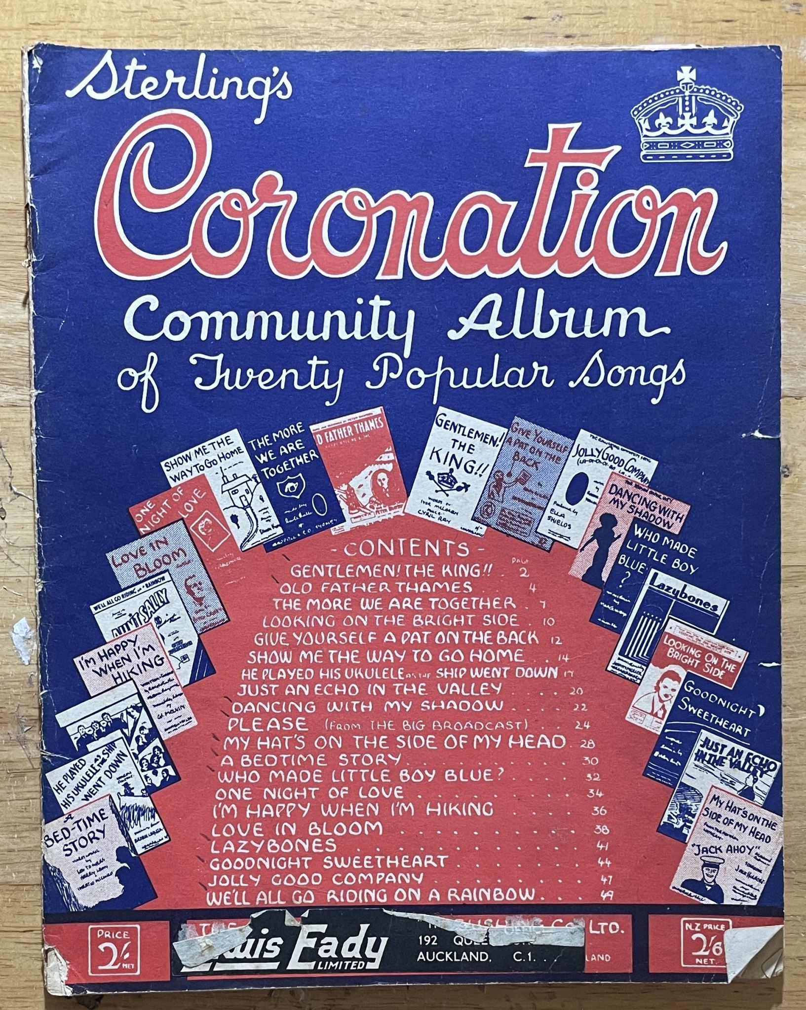 Two Sterling's 5th Community Singing Album of 20 Popular Songs