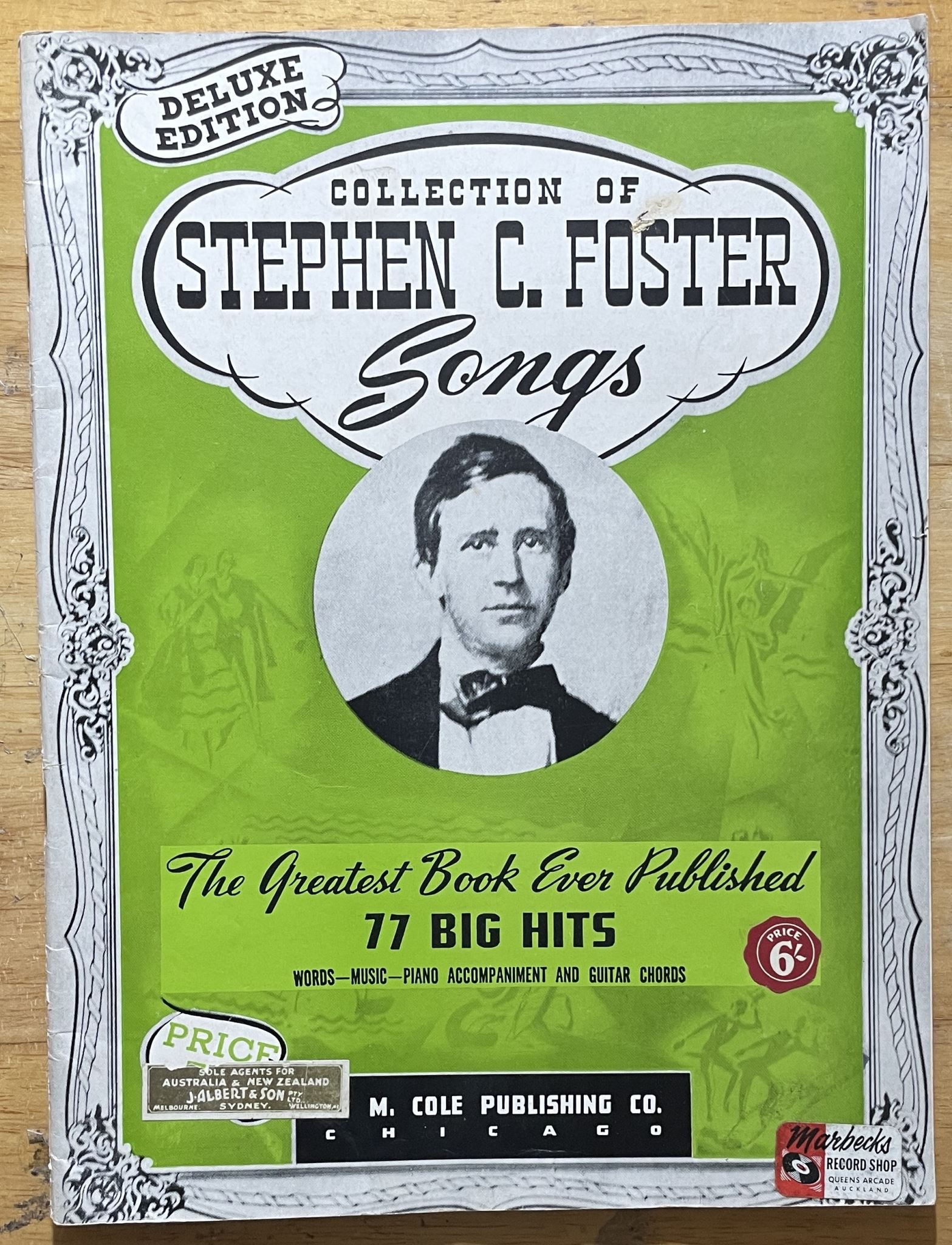 Collection of Stephen C Foster Songs 77 Big Hits