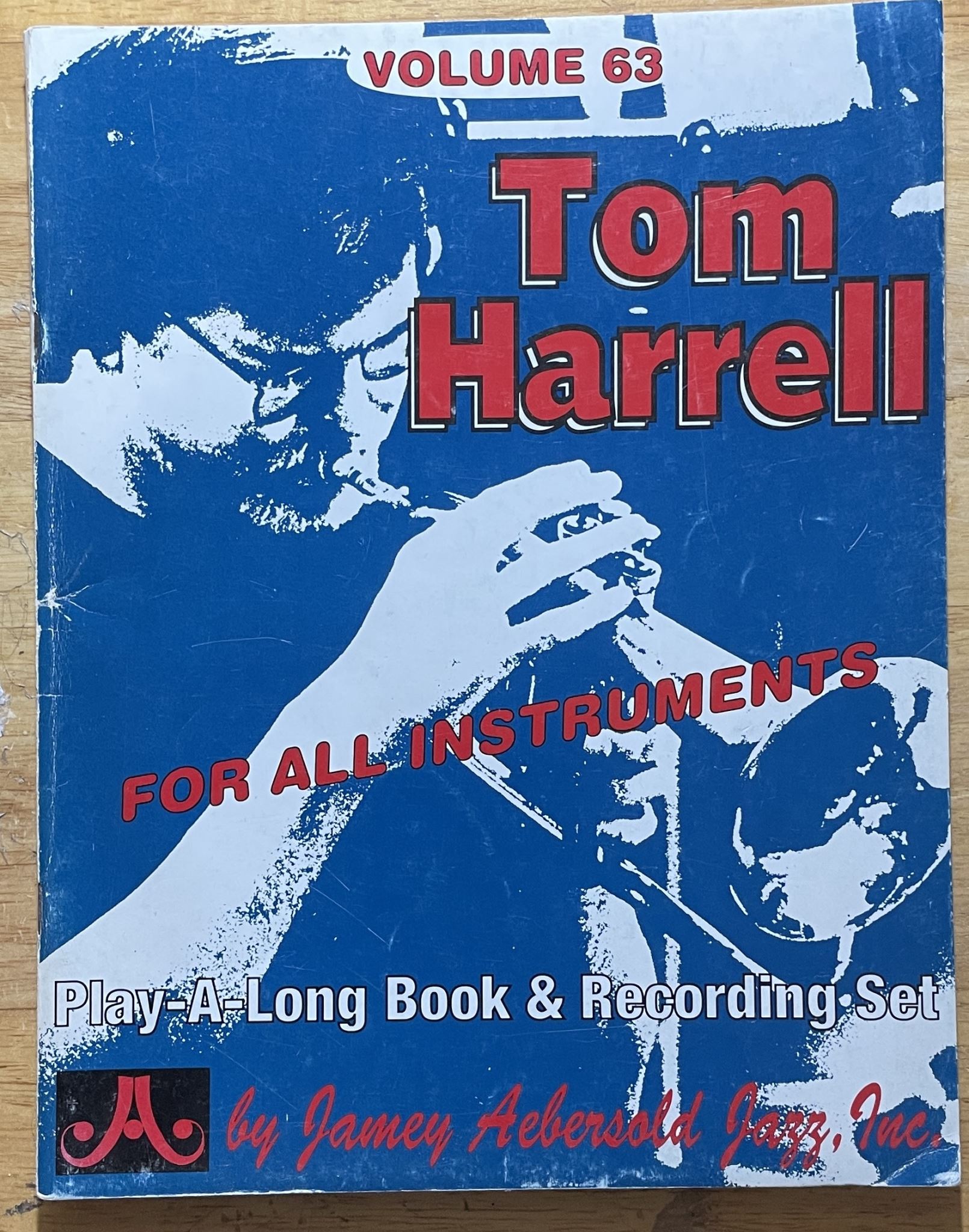 Volume 63 Tom Harrell For All Instruments Play-A-Long Book