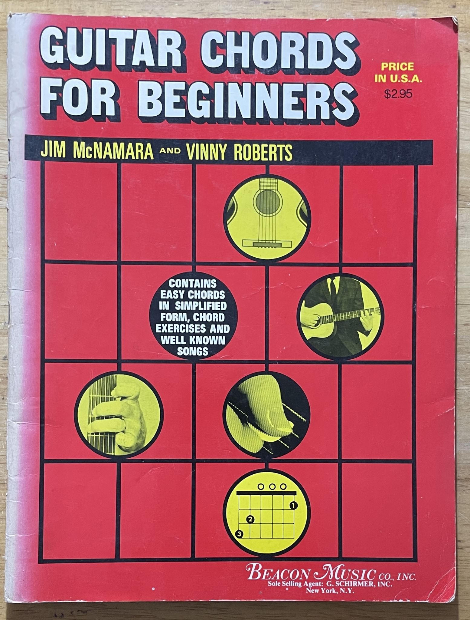 Guitar Chords for Beginners by Jim McNamara and Vinny Roberts