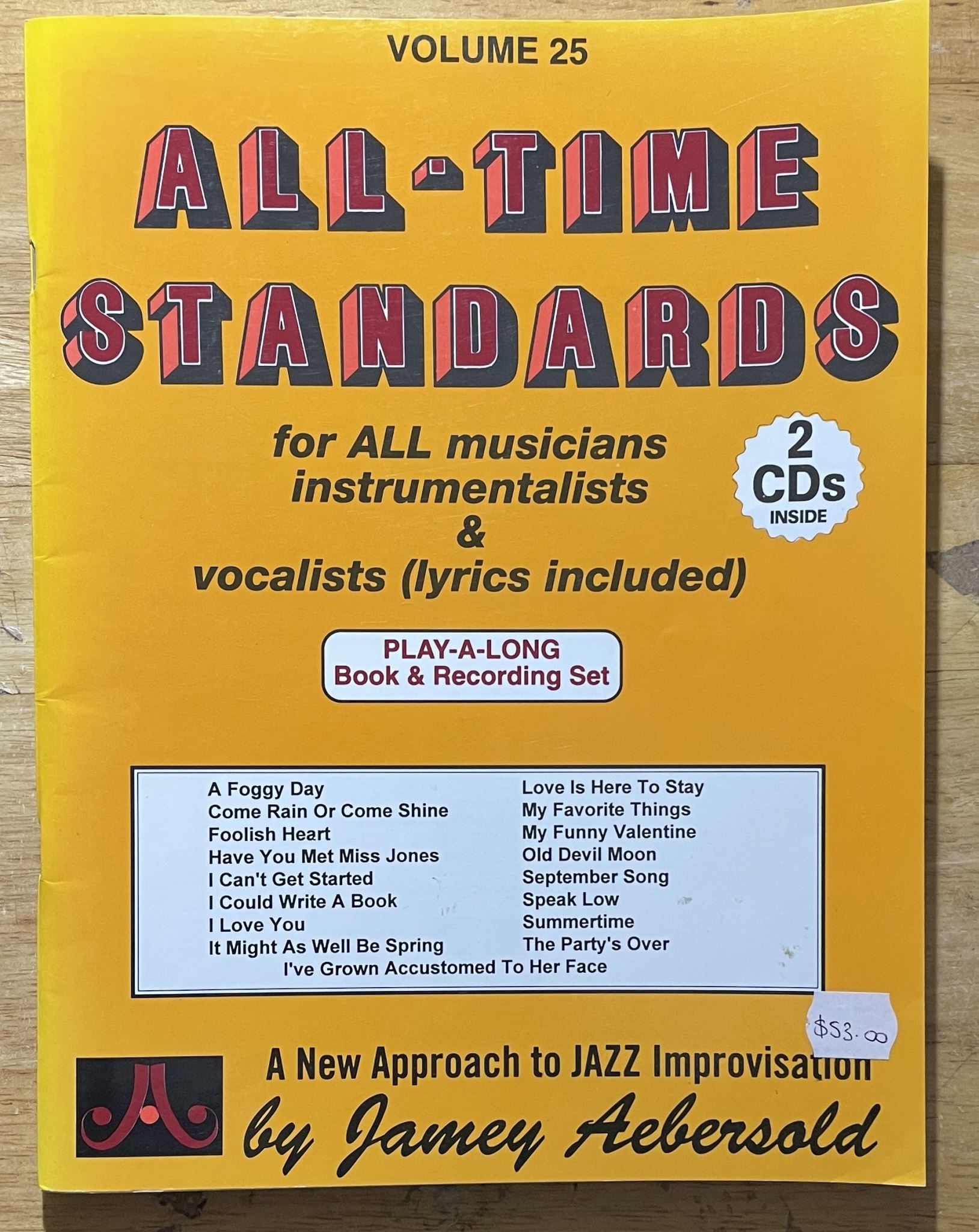 17 All-Time Standards (Book & 2 CDs)