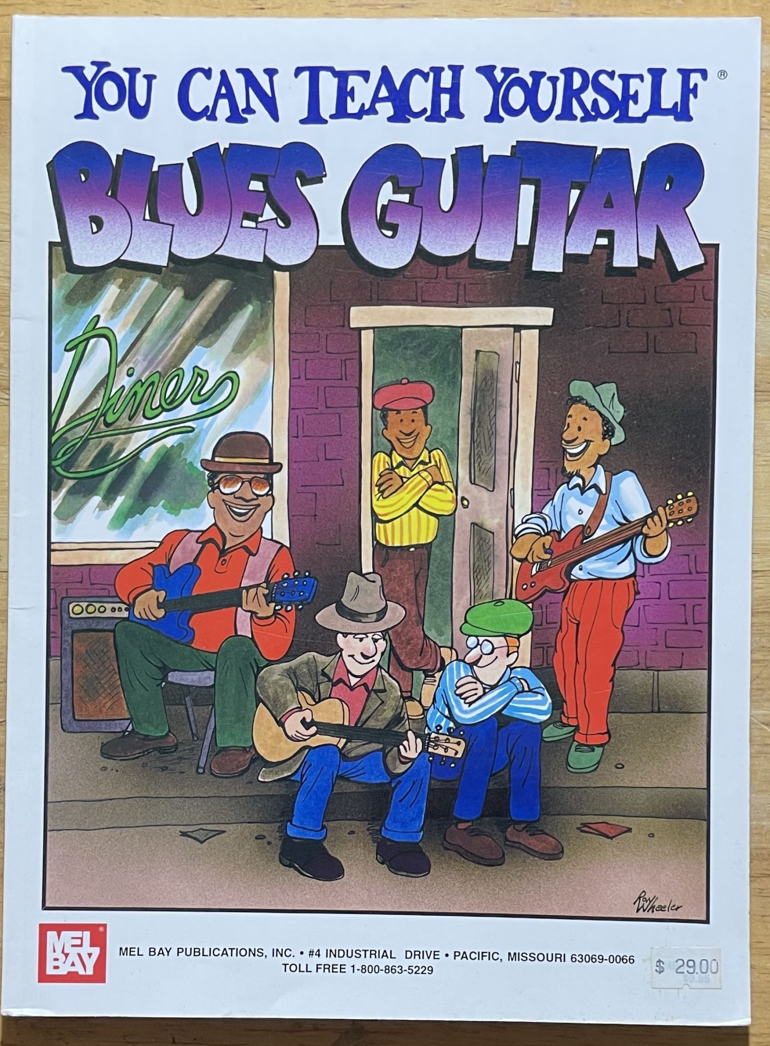 Mel Bay You Can Teach Yourself Blues Guitar