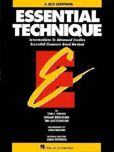 Essential Technique Eb Alto Saxophone Intermediate to Advanced Studies