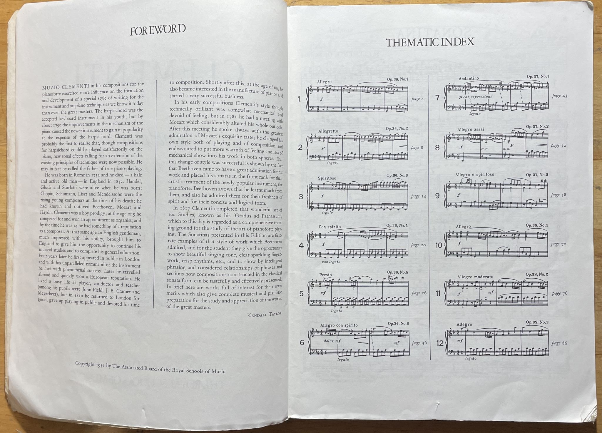 Clementi Sonatinas Op 36 37 38 Edited by Kendall Taylor