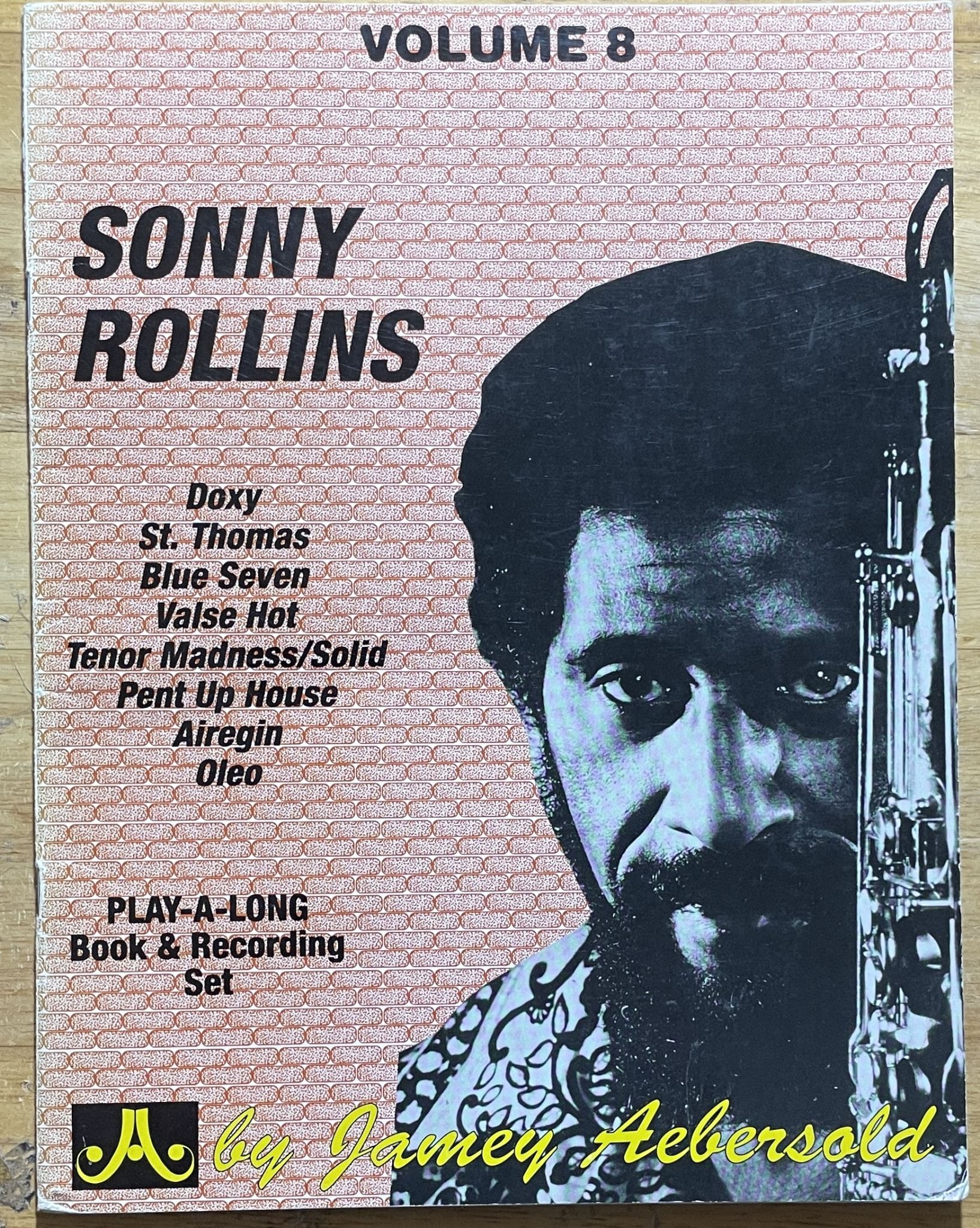 Jamey Aebersold Jazz Volume 8 Sonny Rollins
