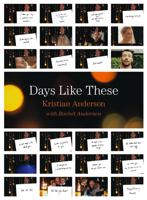 Days Like These By Kristian Anderson, Rachel Anderson