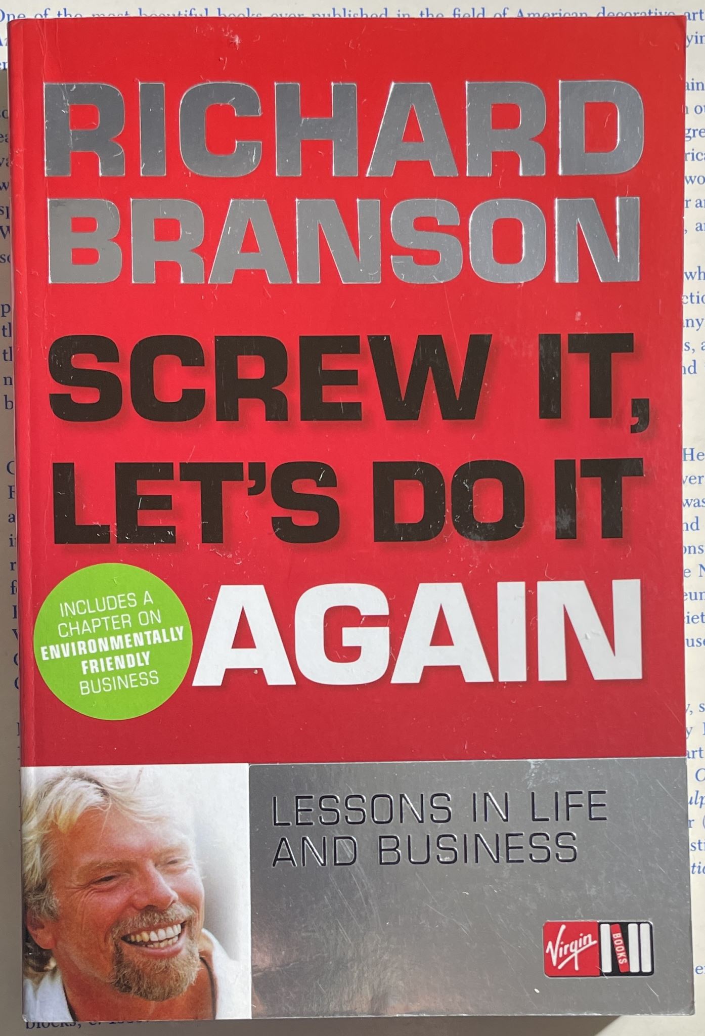 Screw It, Let's Do It Again Lessons in Life and Business by Richard Branson