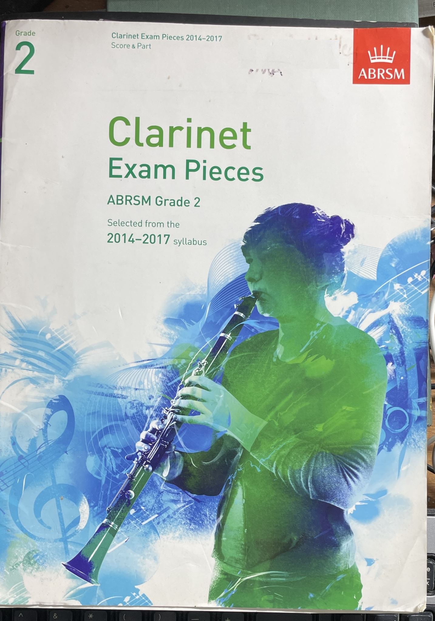 Clarinet Exam Pieces 2014-2017, Grade 2 Score & Part