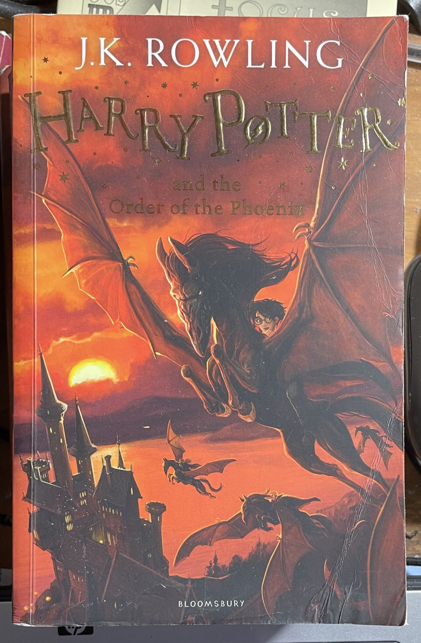 Harry Potter and the Order of the Phoenix By J. K. Rowling