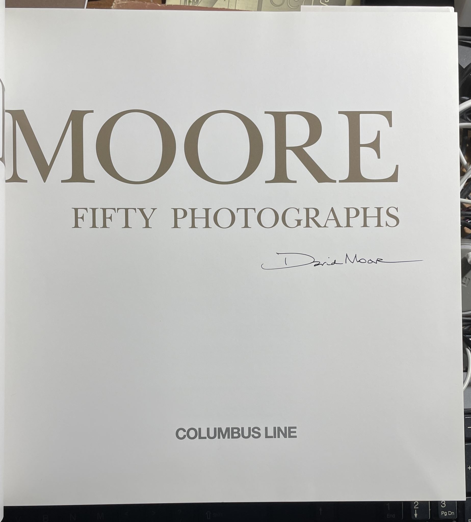 Fifty Photographs by David Moore Signed