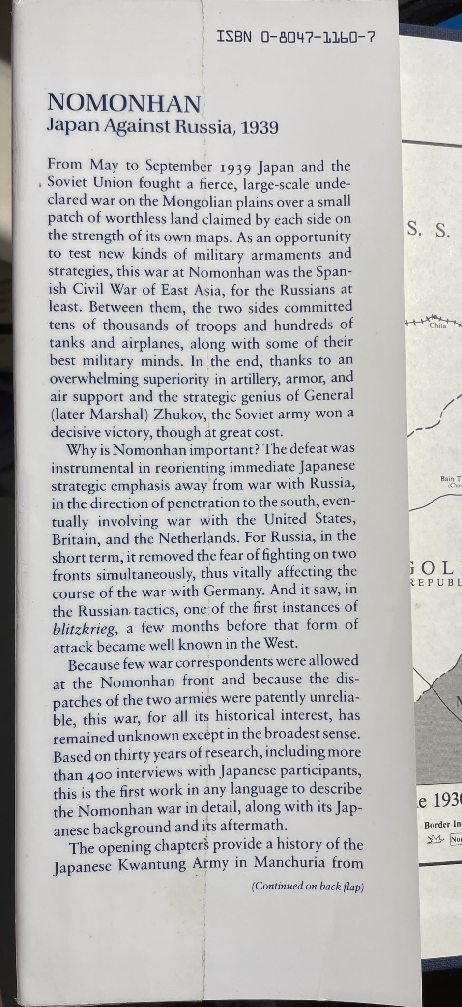 Nomonhan Japan Against Russia, 1939 Volume 1 and 2 by Alvin D. Coox