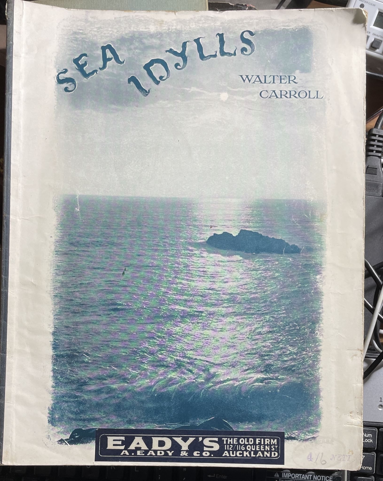 Sea Idylls Ten Miniatures for Pianoforte by Walter Carroll