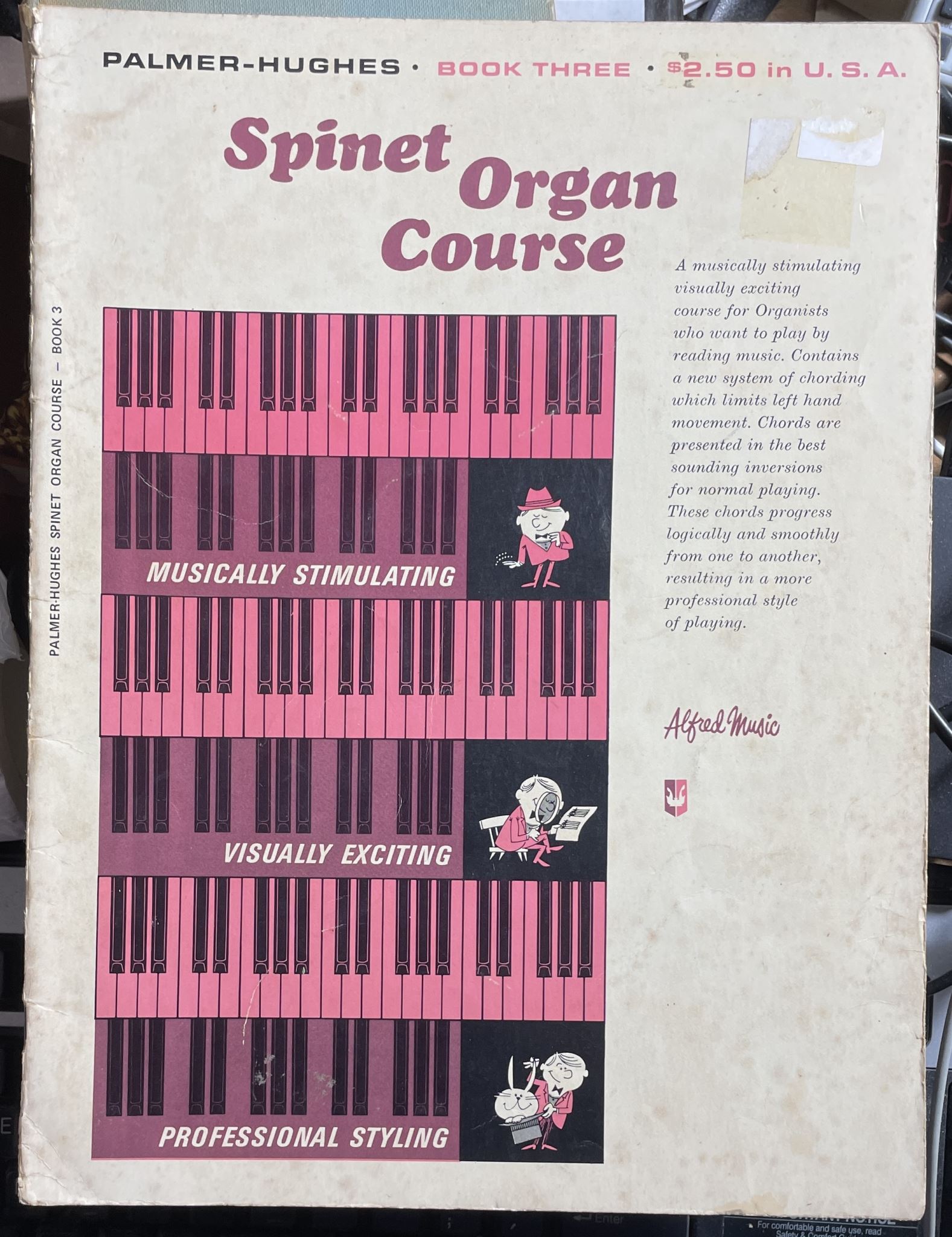 Palmer-Hughes Spinet Organ Course Book Three