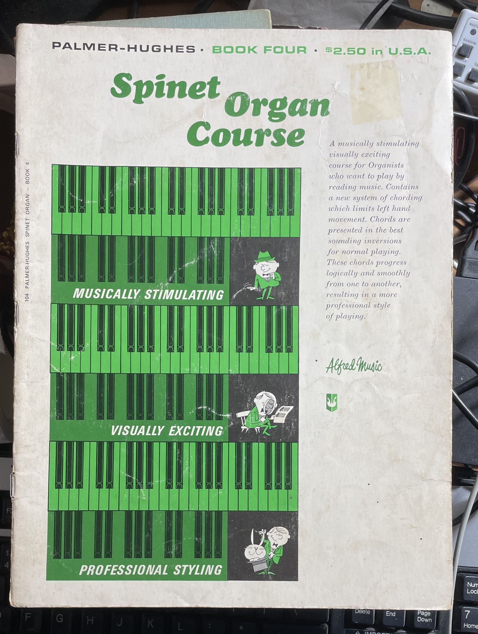 Palmer-Hughes Spinet Organ Course Book Four