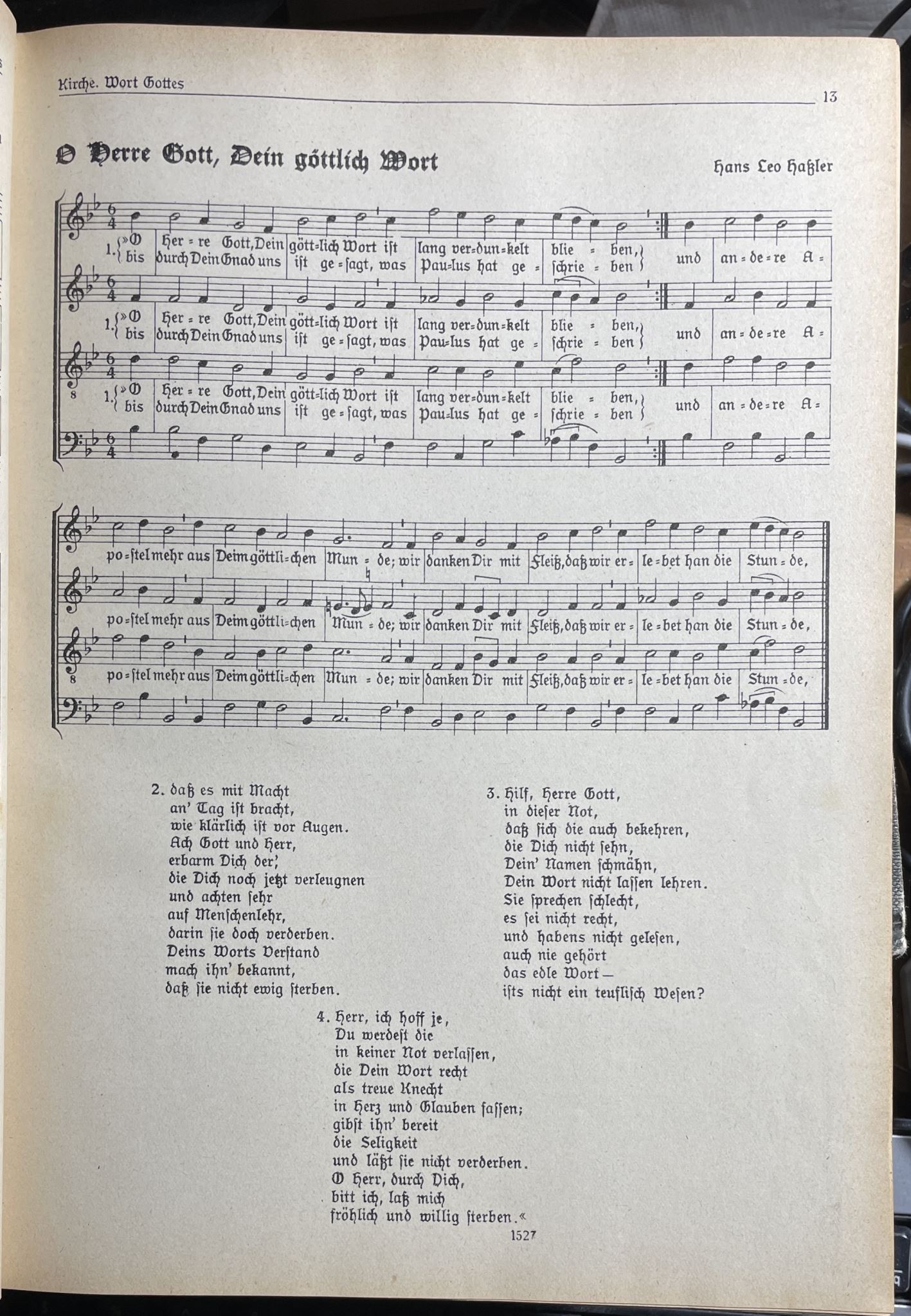 Chorgesangbuch Geistliche Gesnge zu ein bis fnf Stimmen