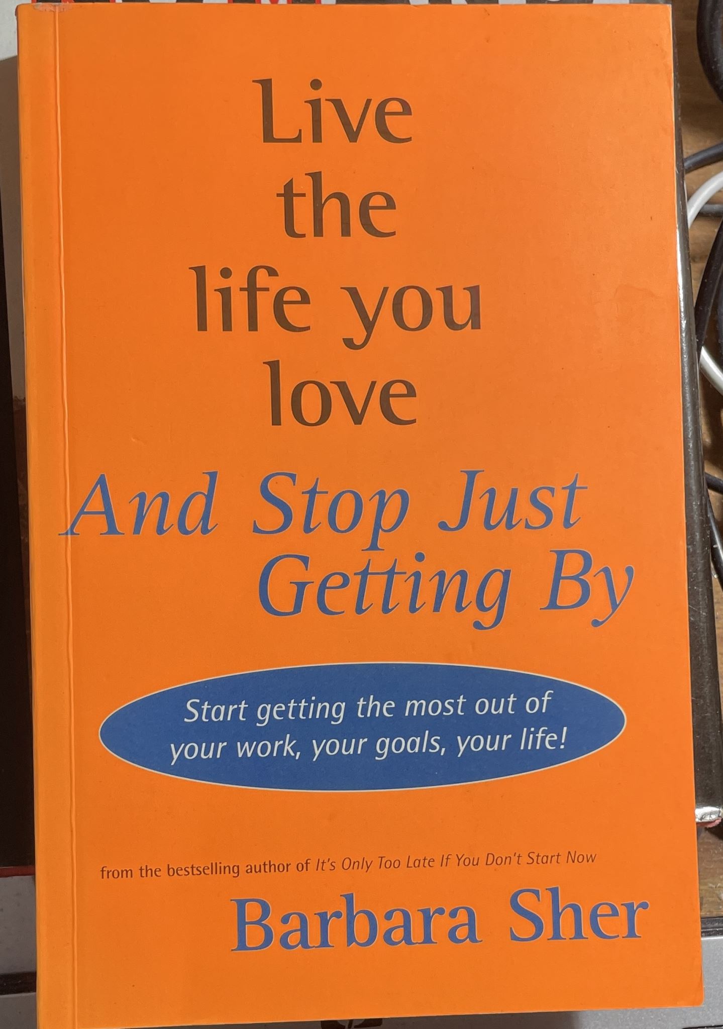 Live the Life You Love and Stop Just Getting By by Barbara Sher