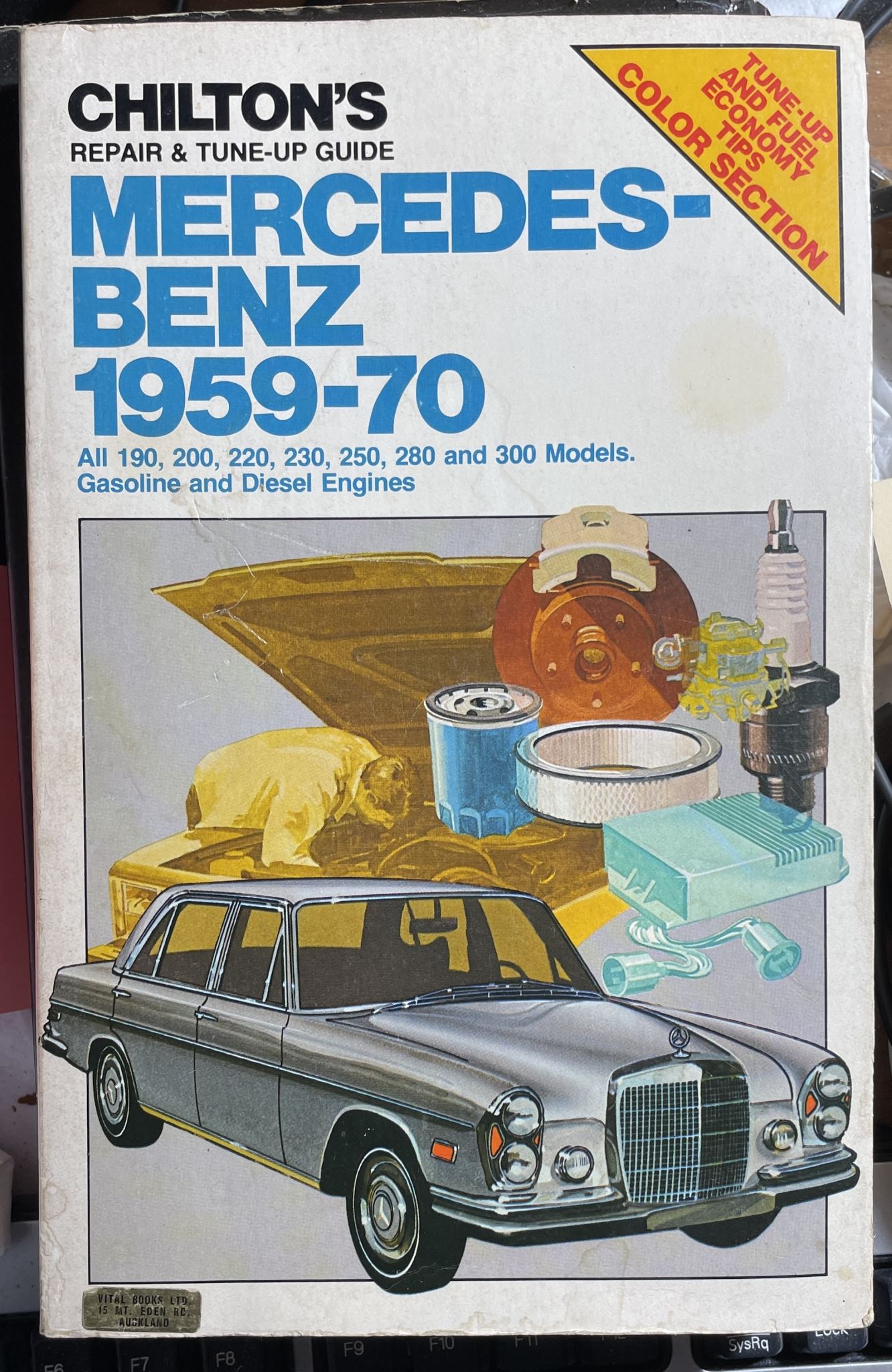Chilton's Repair and Tune-Up Guide Mercedes Benz 1959-70