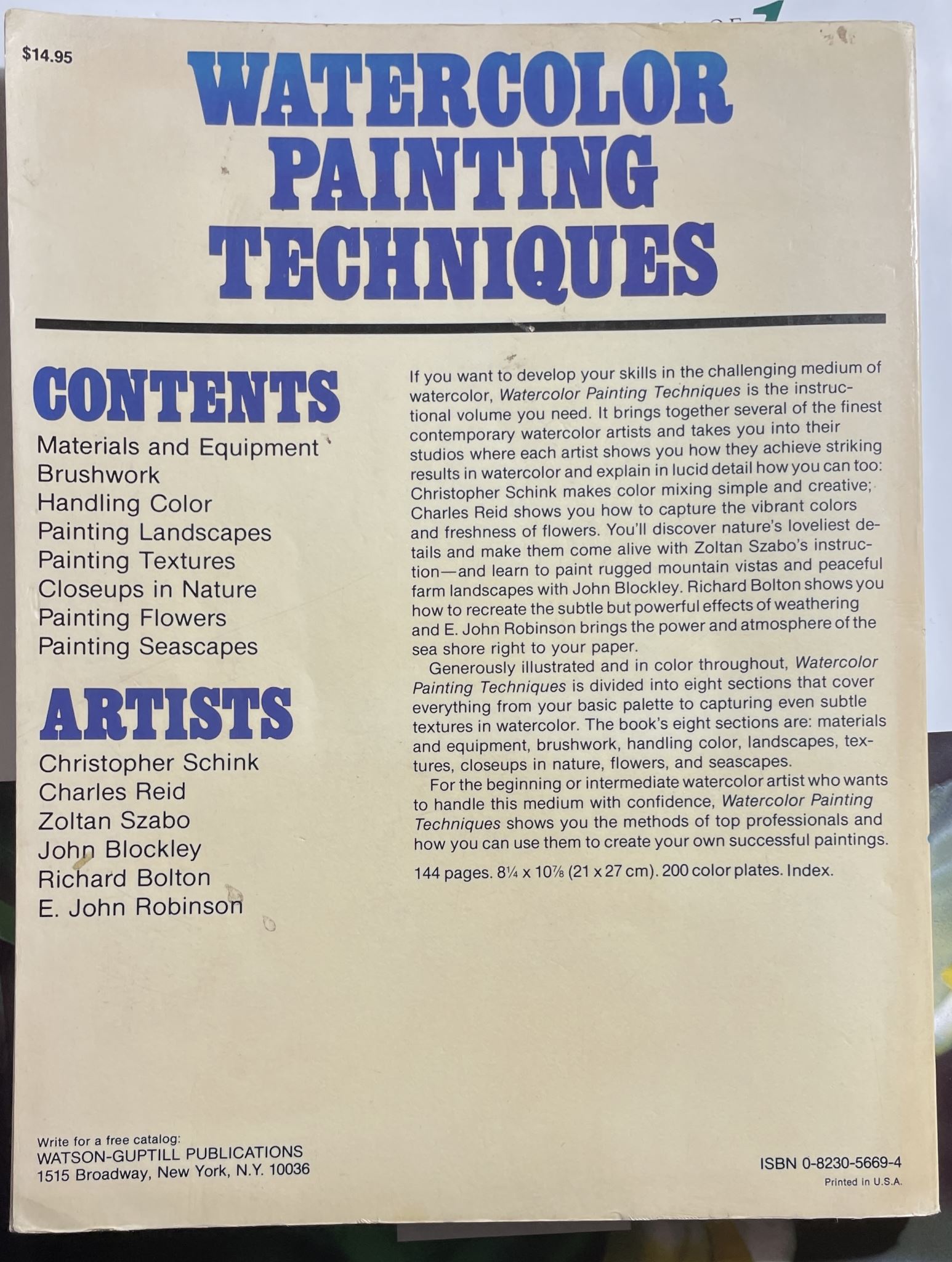Watercolour Painting Techniques