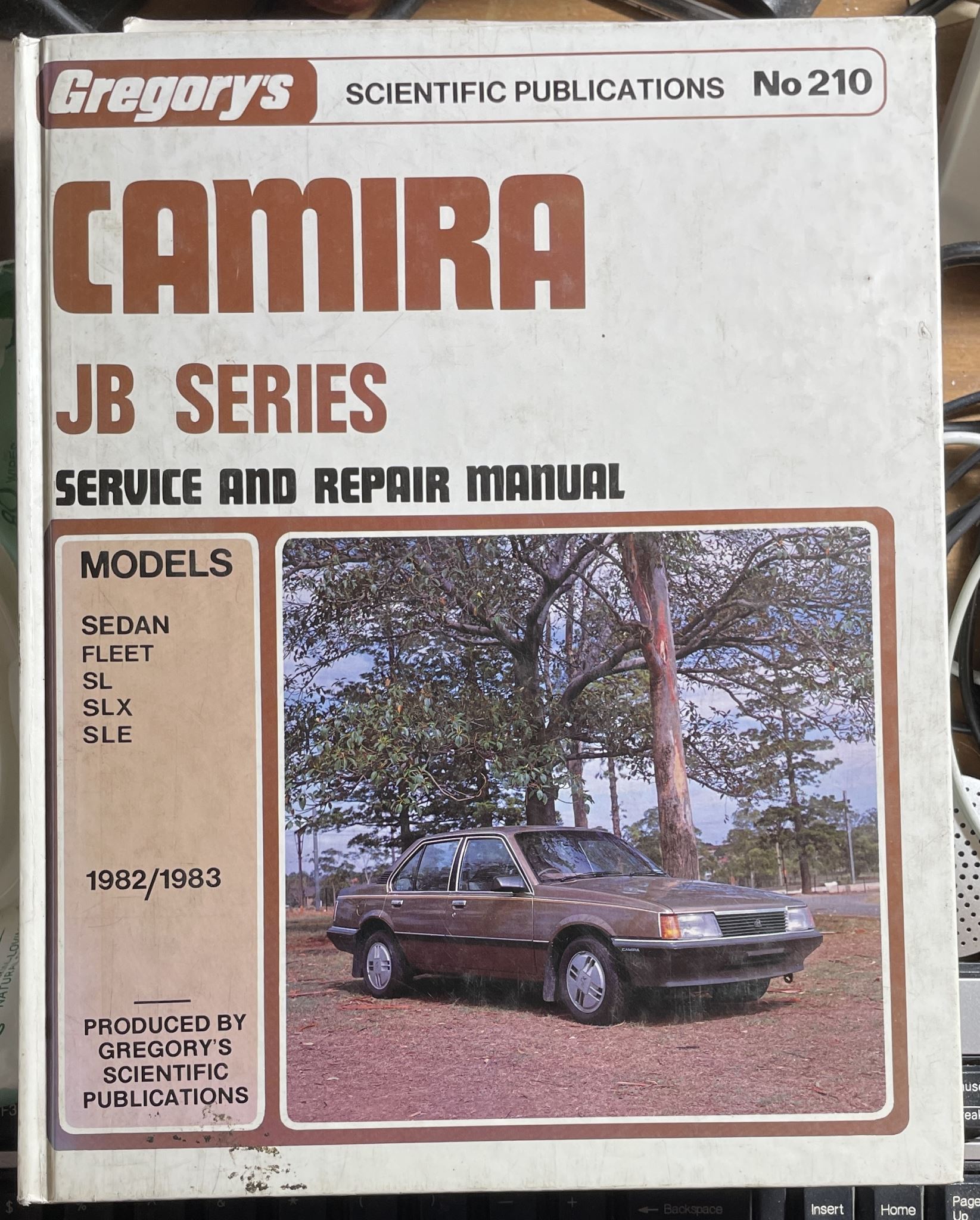 Camira JB Series 1982-83 Service and Repair Manual