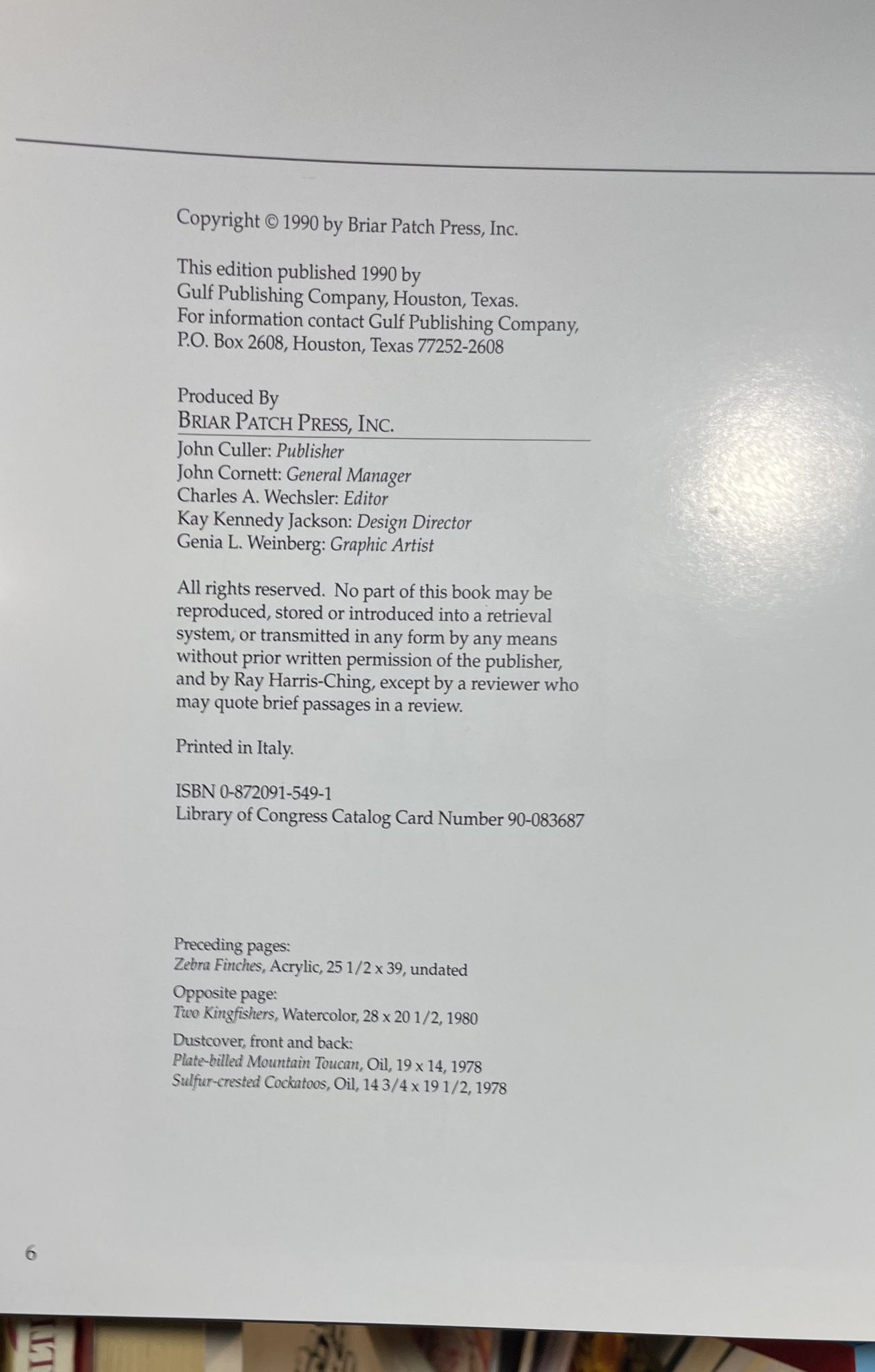 Ray Harris-Ching Journey of an Artist Masters of the Wild