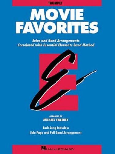 Movie Favorites B Flat Trumpet Solos and Band Arrangements
