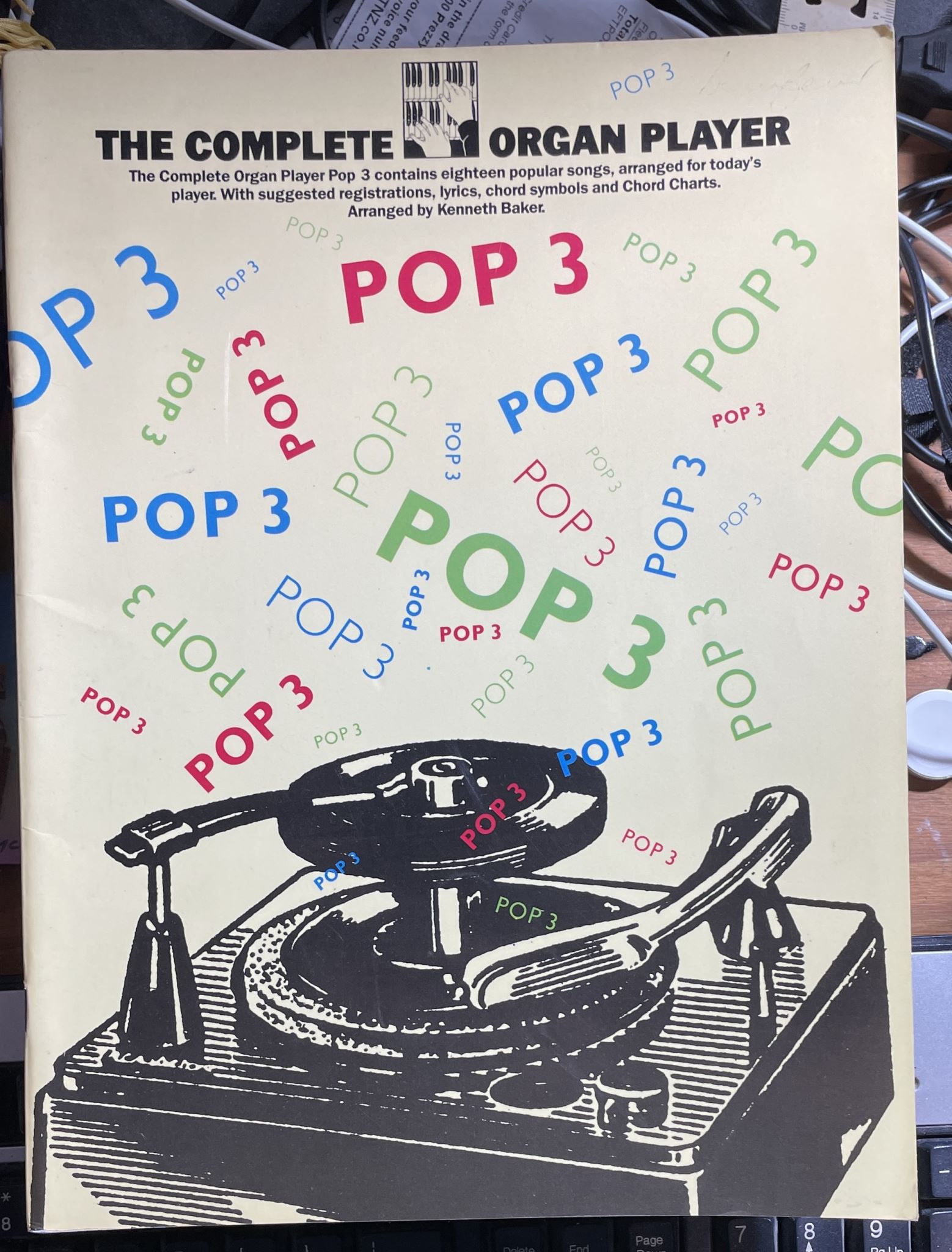 The Complete Organ Player Pop 3 18 Popular Songs