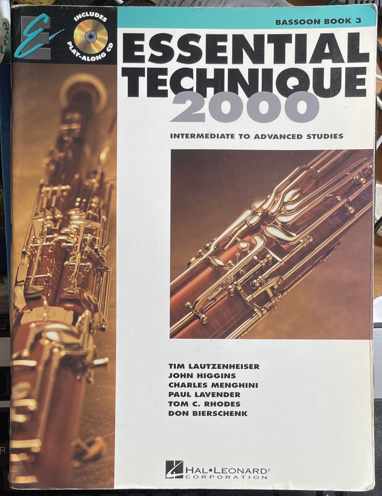 Essential Elements for Band Bassoon Book 3 with CD