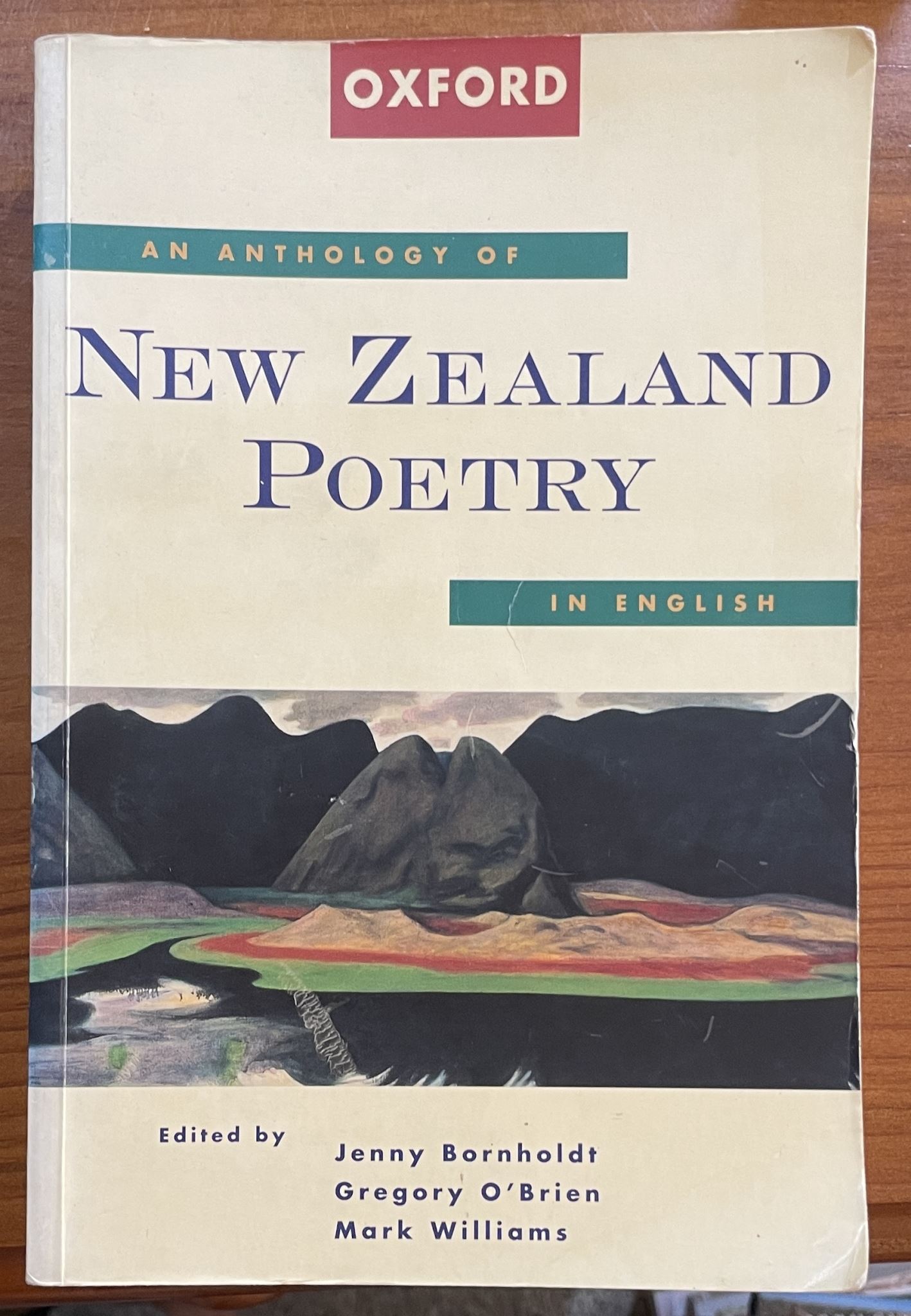 An Anthology of New Zealand Poetry in English