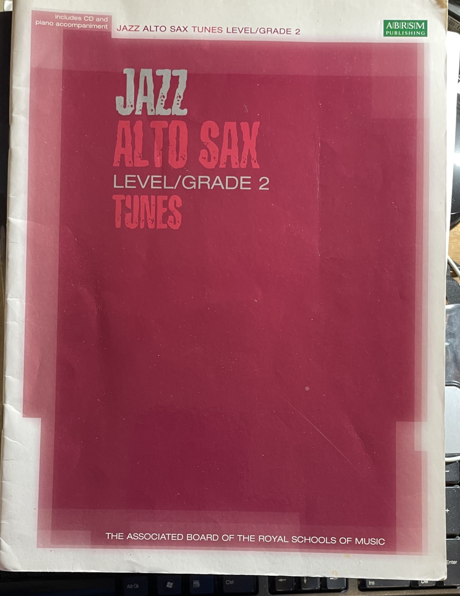 Abrsm Jazz Alto Sax Level/Grade 2 Tunes