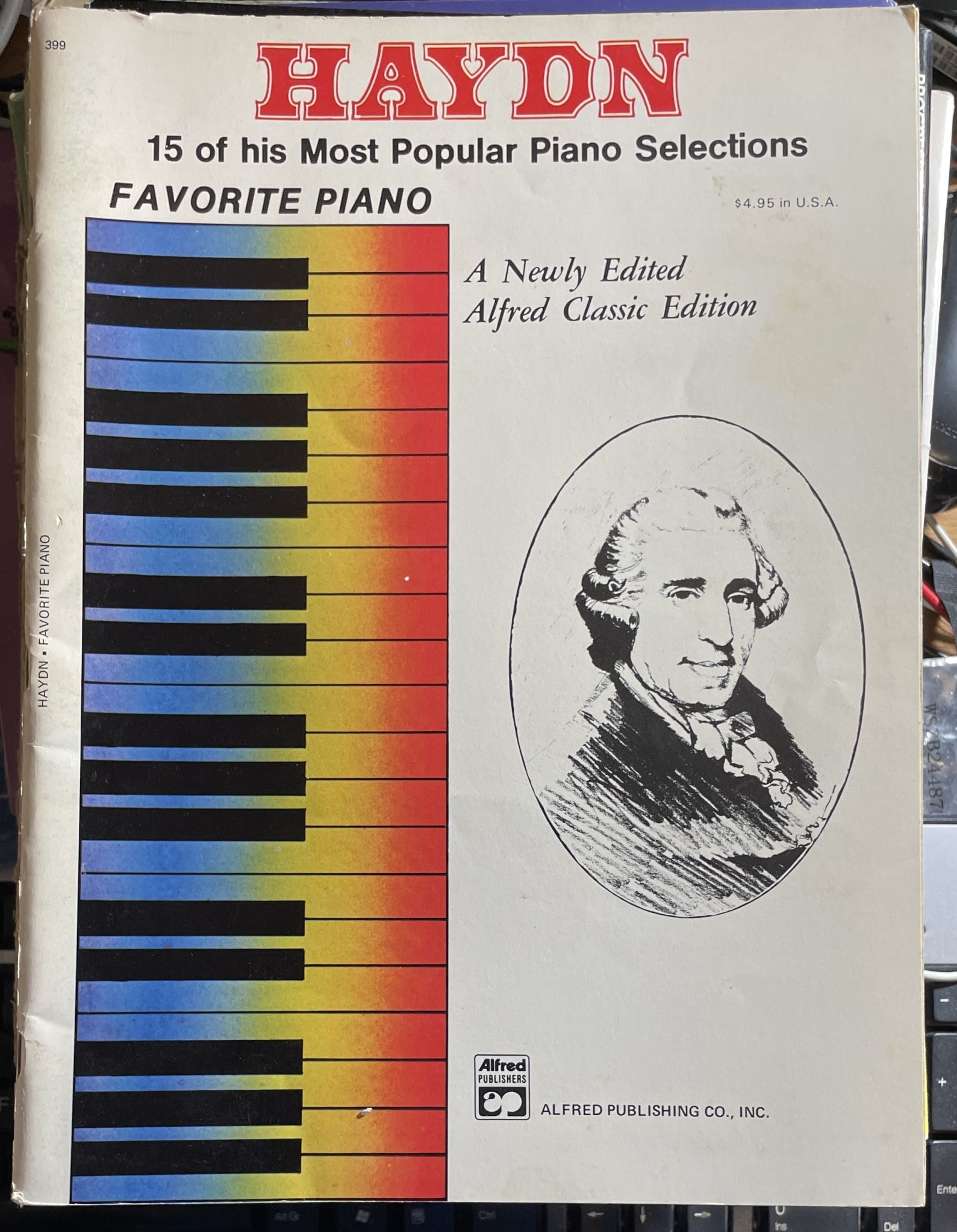 Haydn 15 of His Most Popular Piano Selections Favorite Piano Alfred Classic Ed