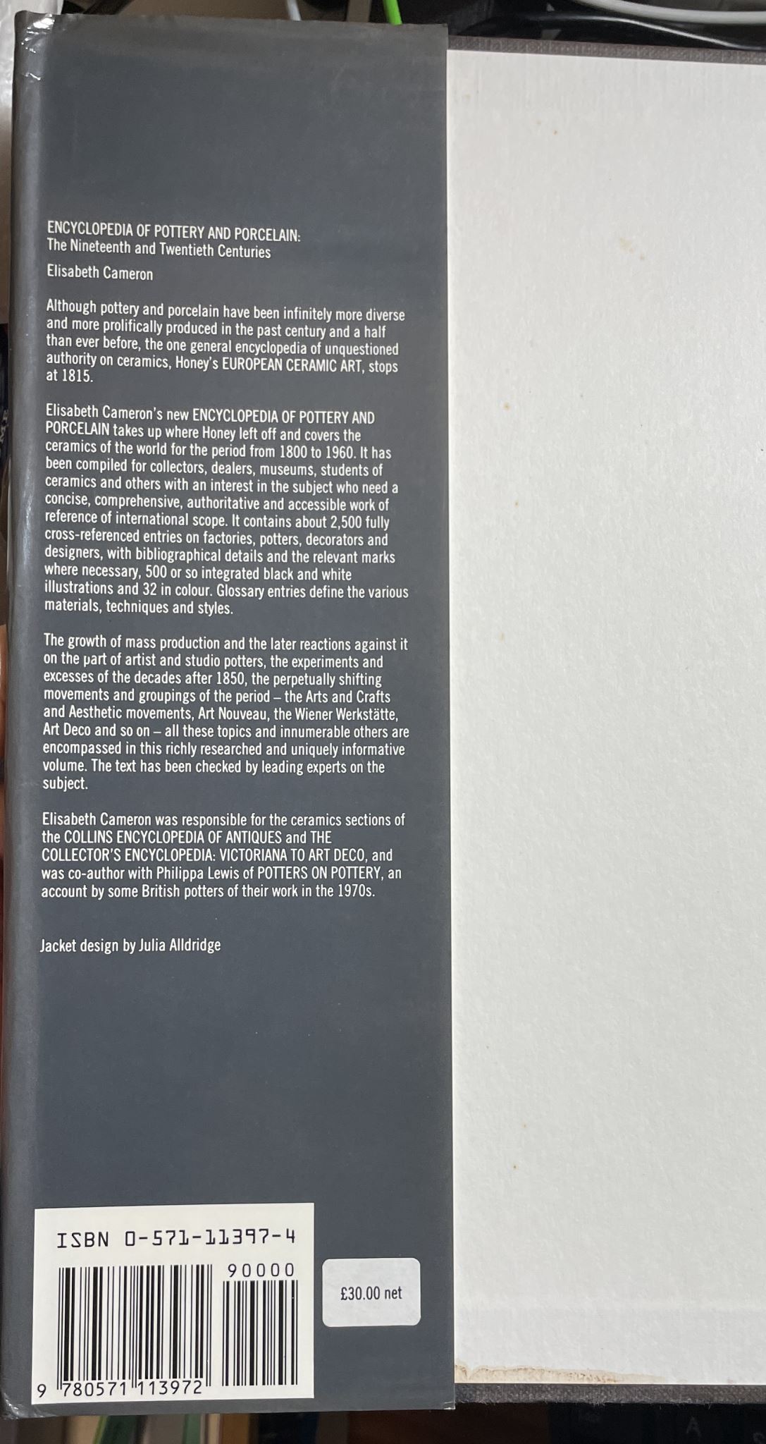 Encyclopaedia of Pottery and Porcelain Nineteenth and Twentieth Centuries